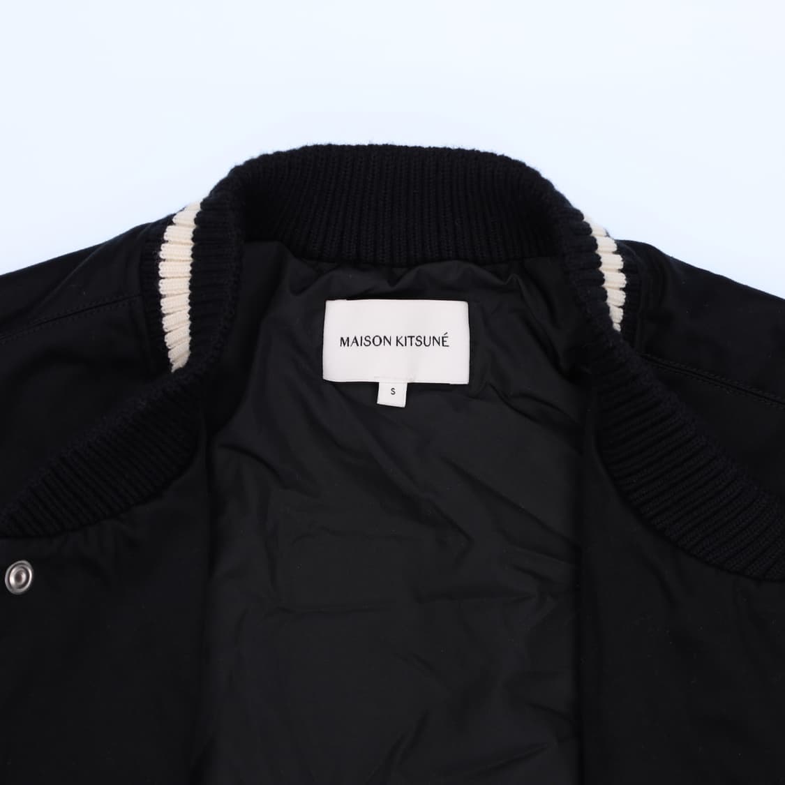 [S] 신형 메종 키츠네 폭스 헤드 패치 봄버 자켓 N7099 상품이미지4