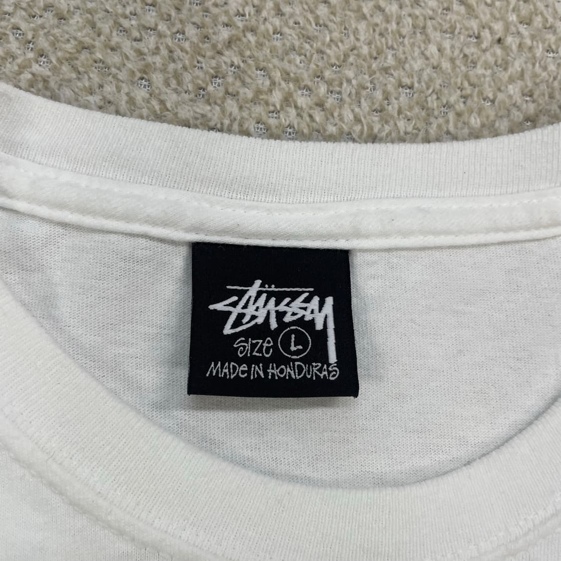 스투시 Stussy 로스엔젤레스 반팔티 화이트 상품이미지4