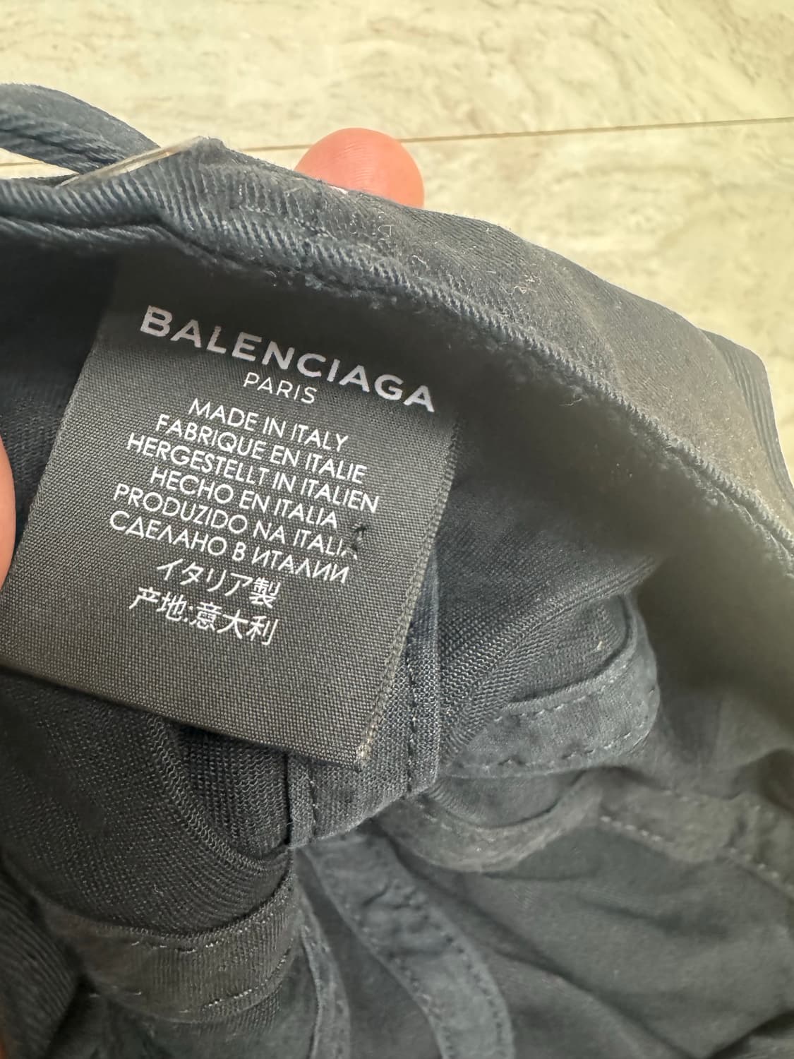 발렌시아가 sinners 볼캡 상품이미지6