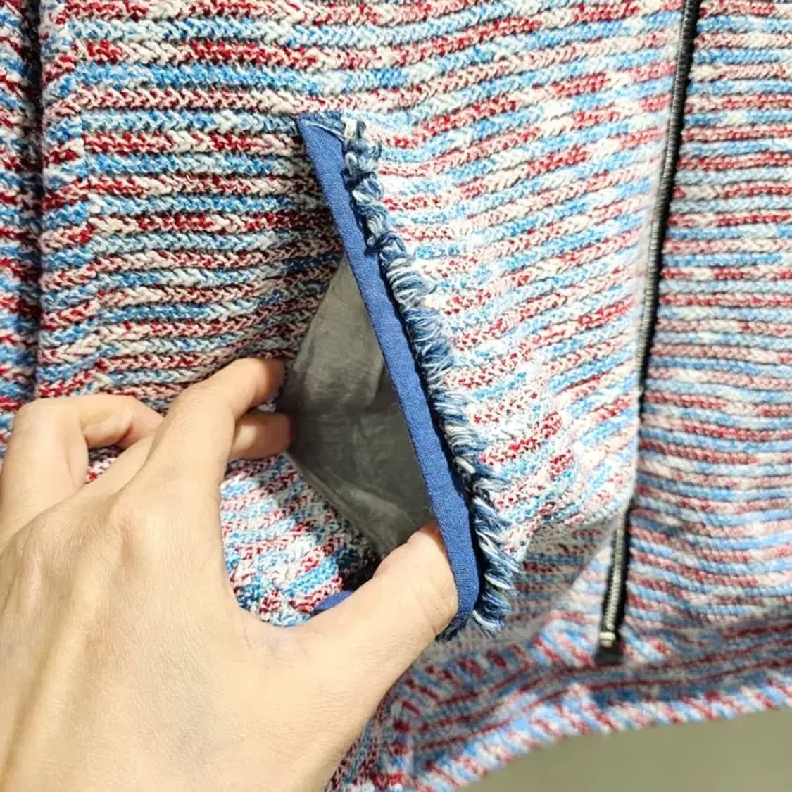 시스템 트위드 재킷 상품이미지5