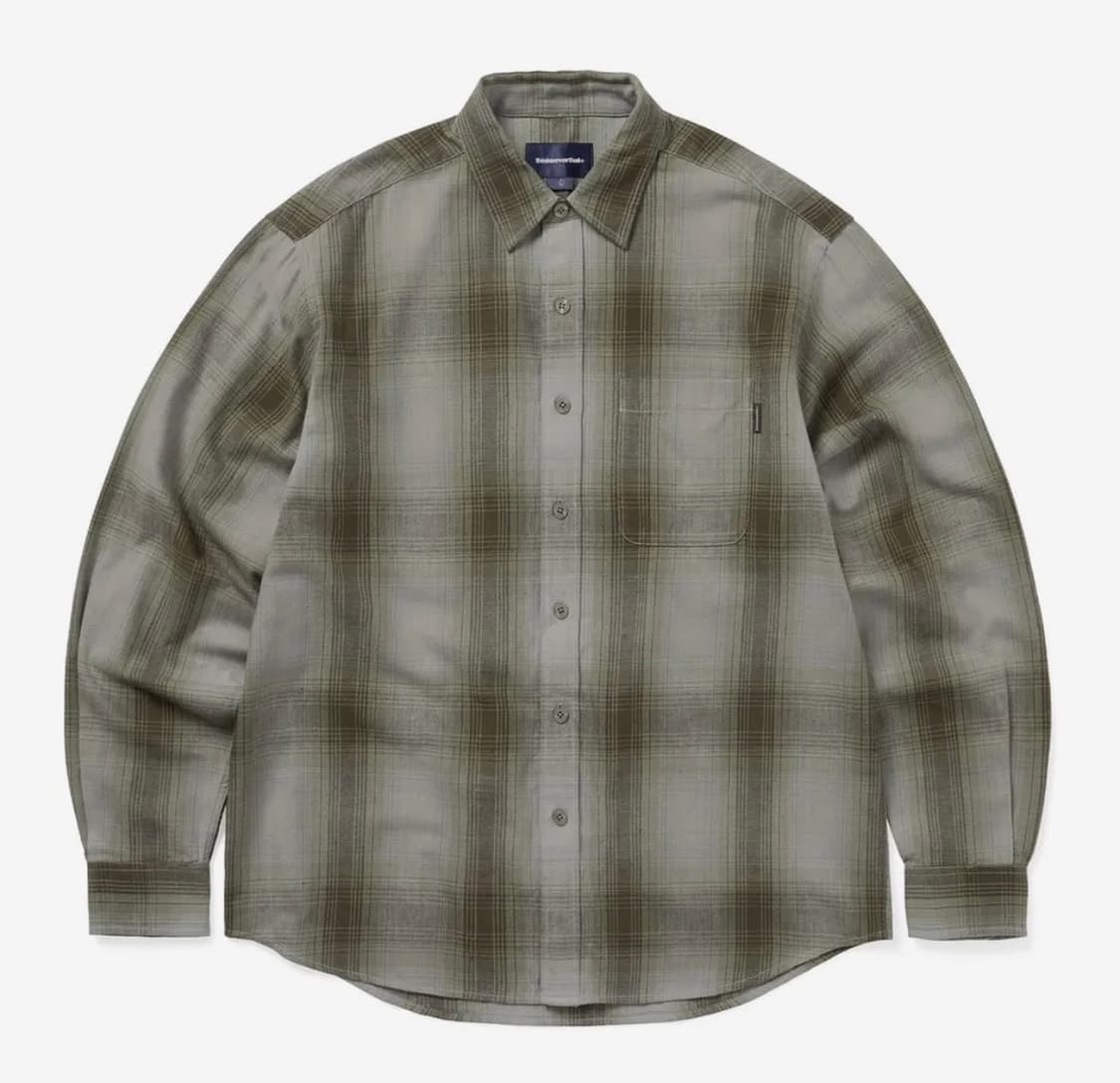 (네고가능) 디스이즈네버댓 셔츠 Nep Shadow Shirt Khaki 상품이미지1