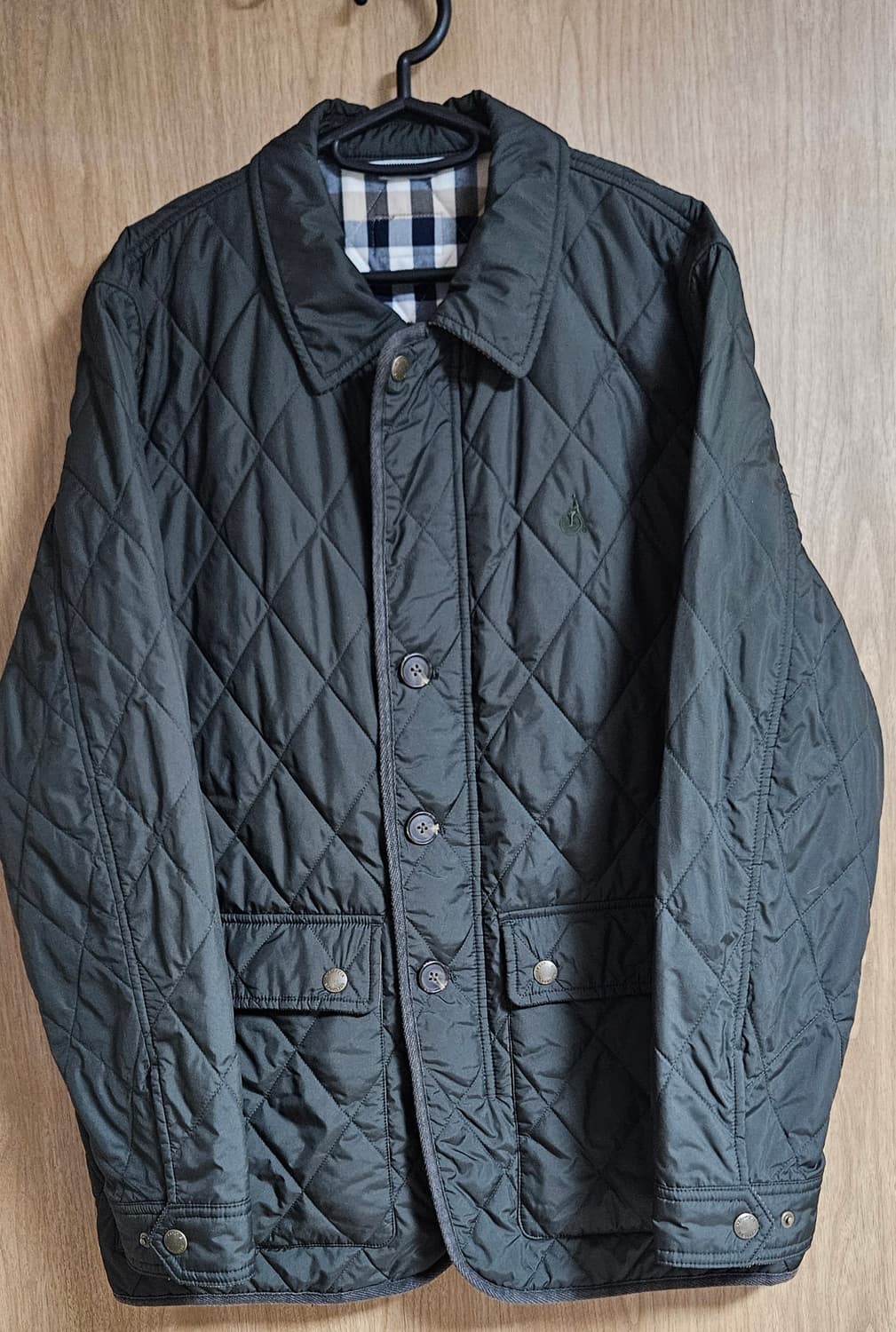 빈폴 퀼팅 자켓 L 올리브 상품이미지1