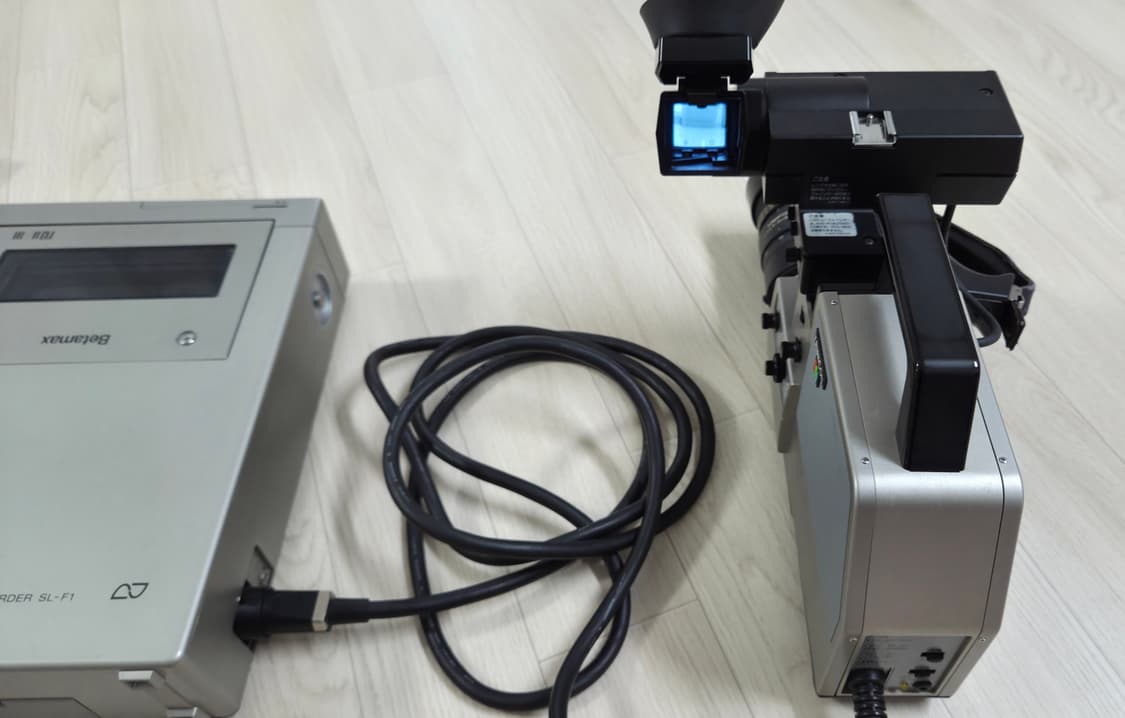 소니 베타맥스 비디오 카메라, 포터블 테이프 레코더 상품이미지3