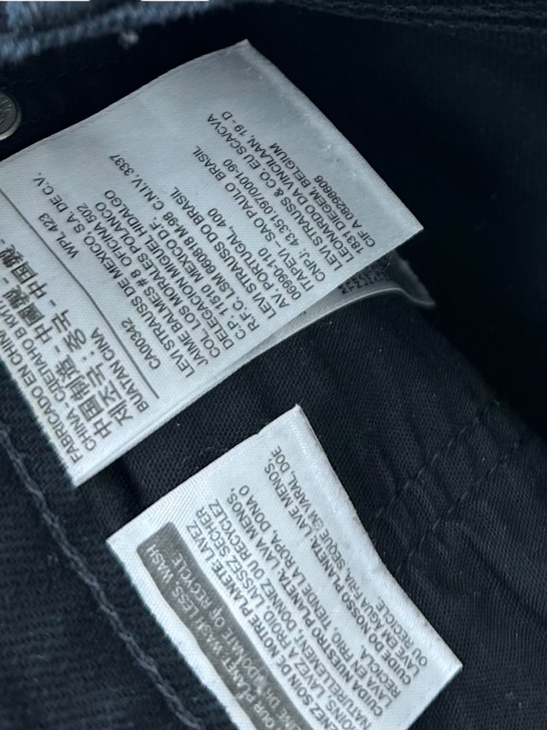 리바이스 블랙데님 (32)  상품이미지6