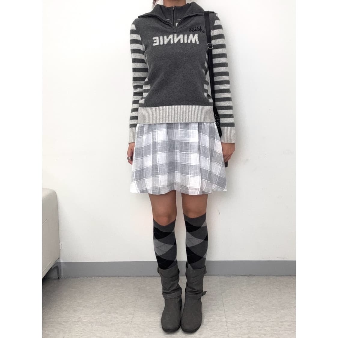 빈티지 디즈니 그레이 울 니트 상품이미지2