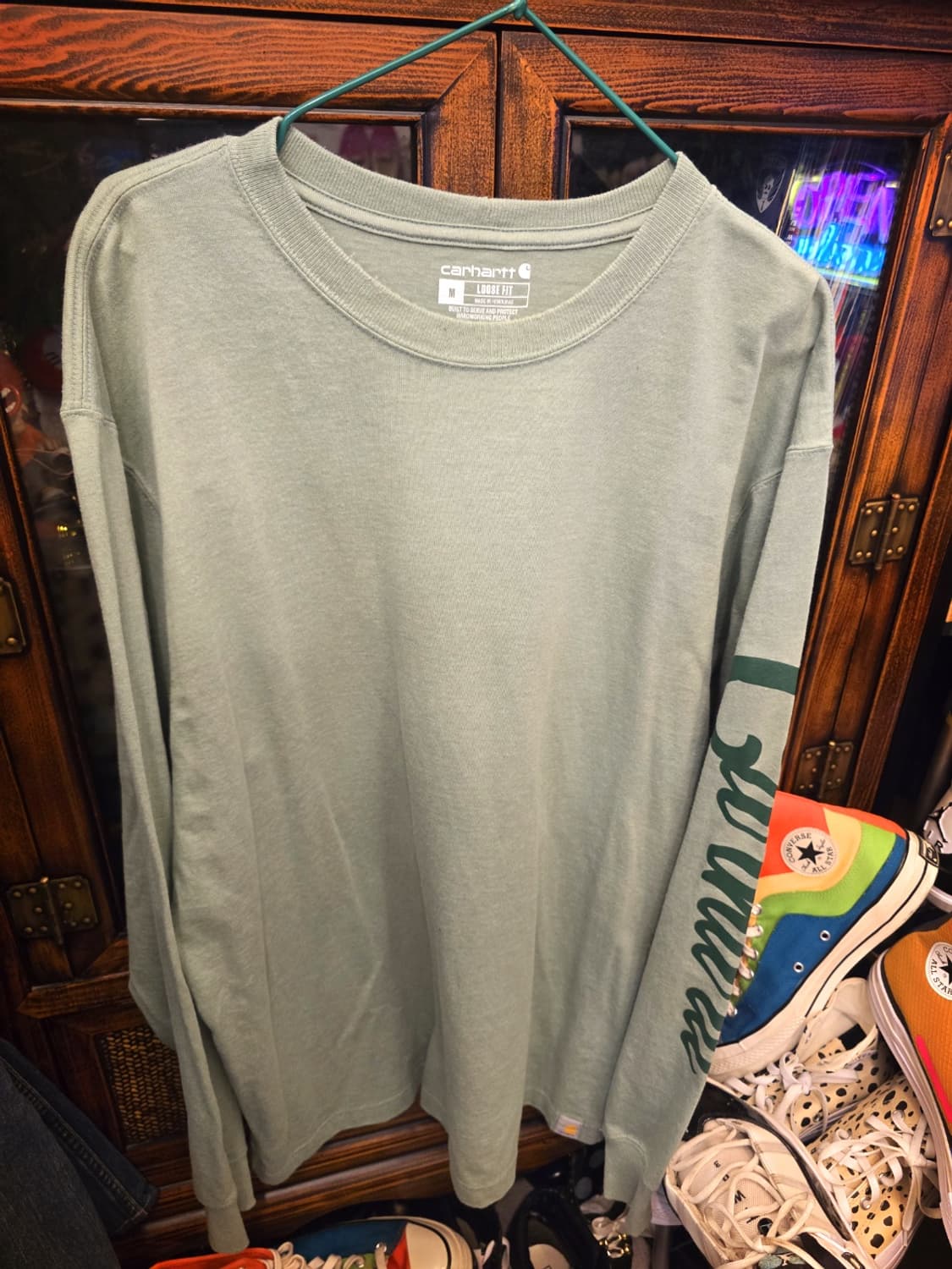 칼하트(Carhartt) 루즈핏 헤비웨이트 롱슬리브 티셔츠 상품이미지4