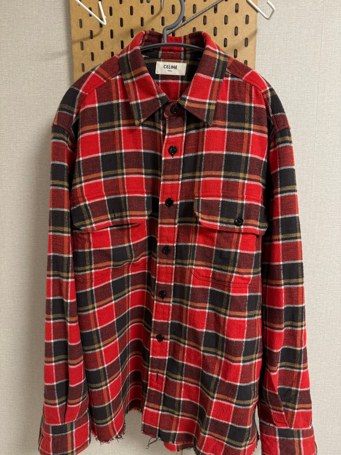 Celine check shirt 상품이미지1