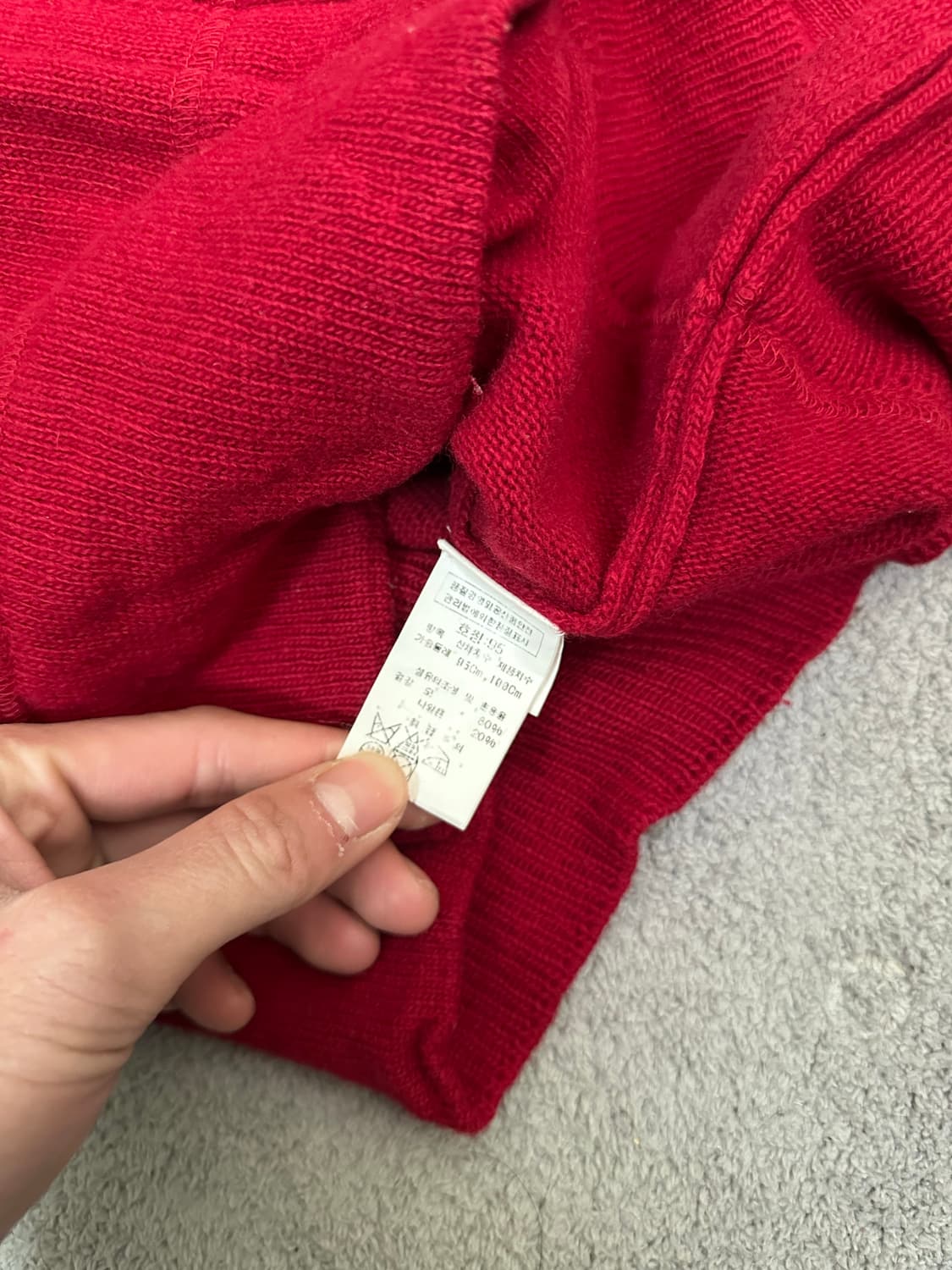 씨피컴퍼니 고글 니트 후드집업( 95-90) 정품  상품이미지5