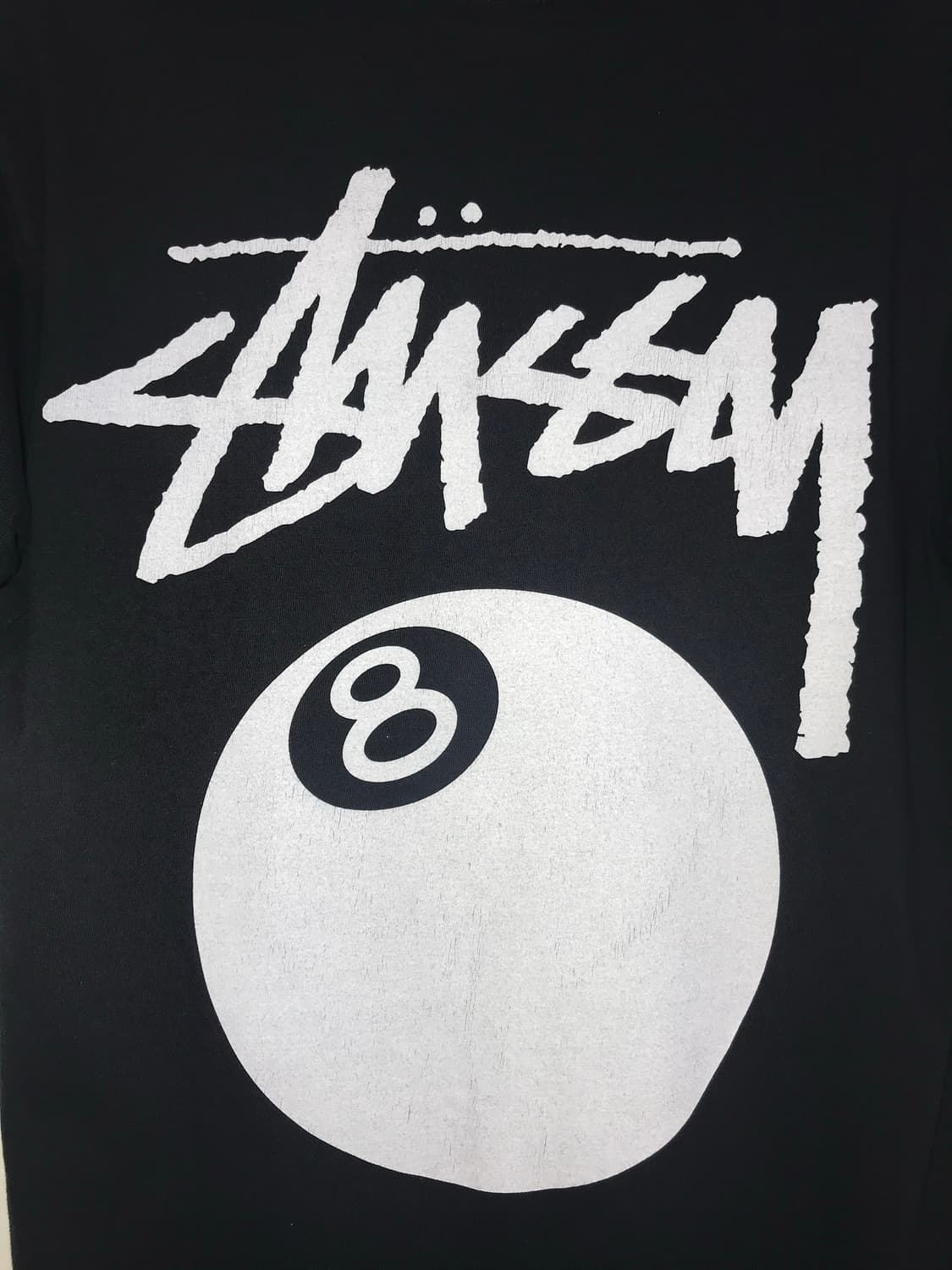 STUSSY 8-Ball Printing T-shirts Black 상품이미지2