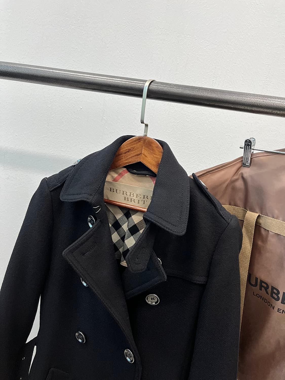 여) 버버리 브릿 캐시미어 코트 상품이미지2