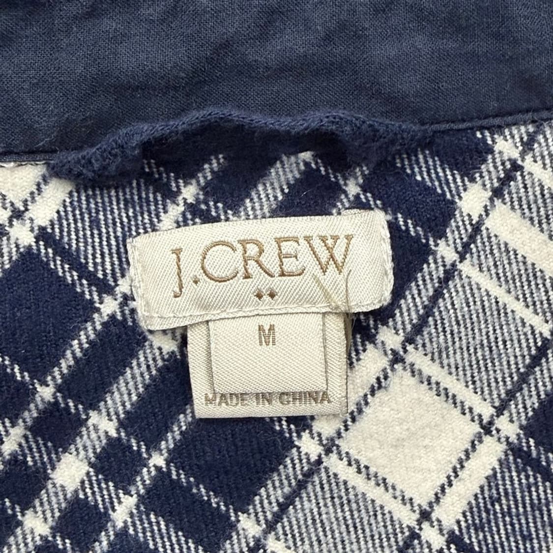 제이크루 반집업 체크 셔츠 v2370 상품이미지6