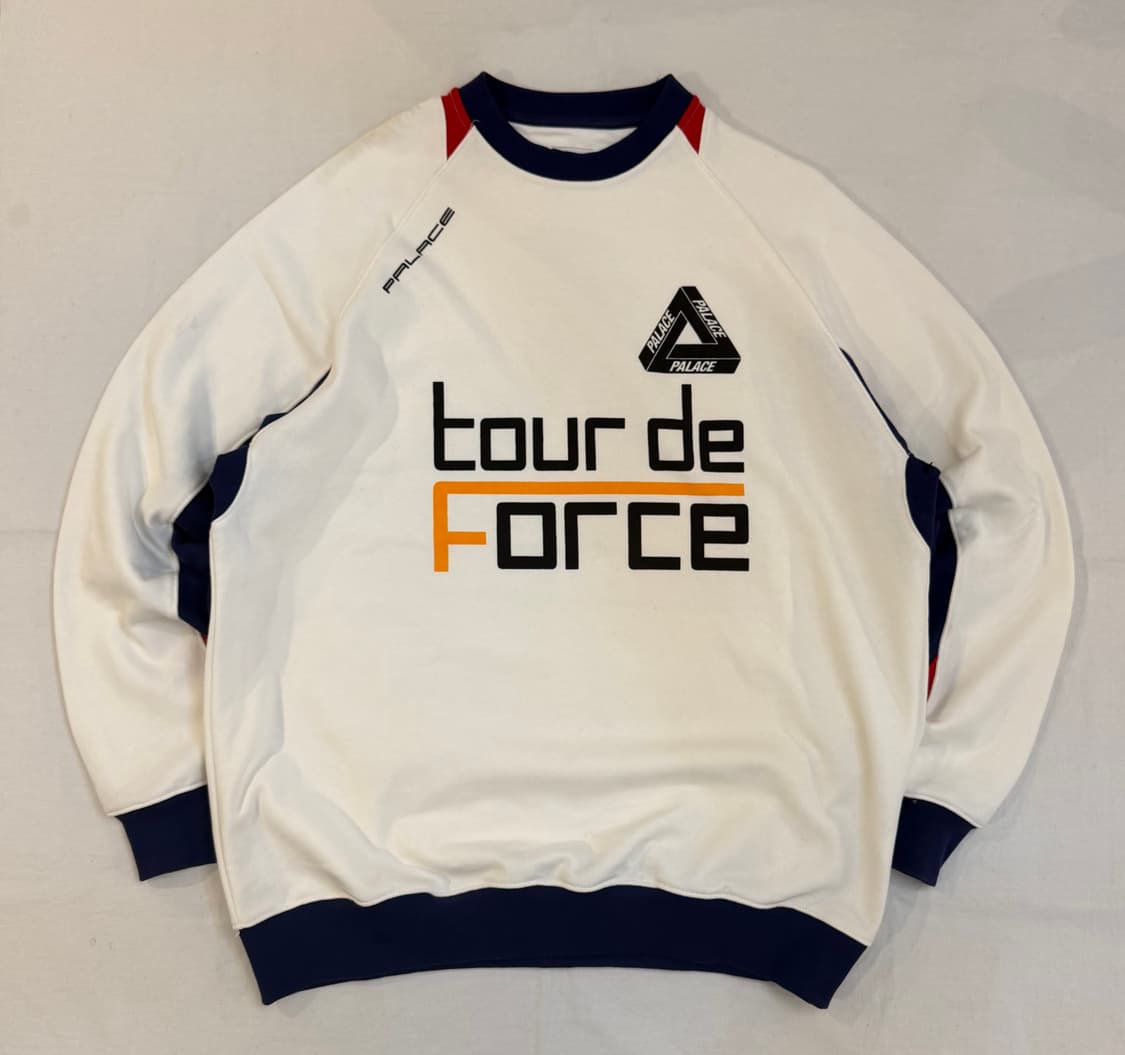 팔라스 19FW 투르 드 포스 크루넥 맨투맨 화이트 상품이미지2