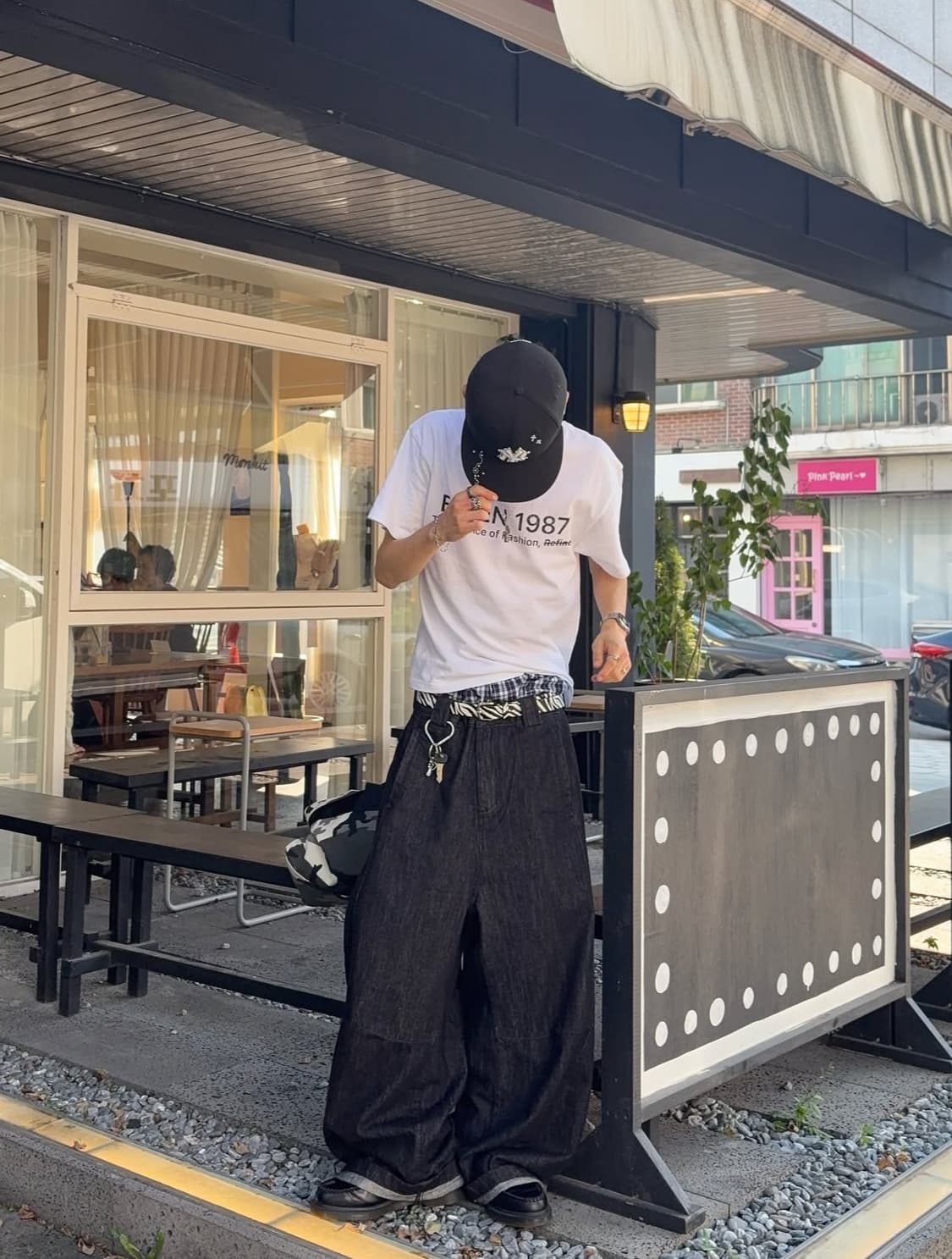 인디고 배기 진 상품이미지1