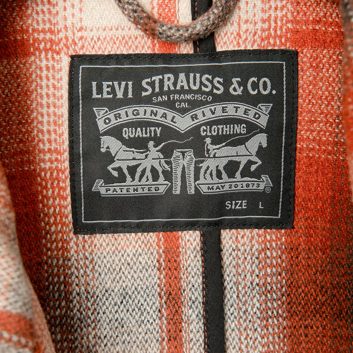 [110~120] 리바이스 21FW 옴브레체크 쵸어코트  상품이미지6