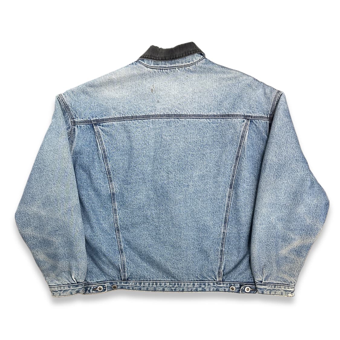 90s 리바이스 실버탭 리버시블 데님 퀼팅 자켓 L 상품이미지2