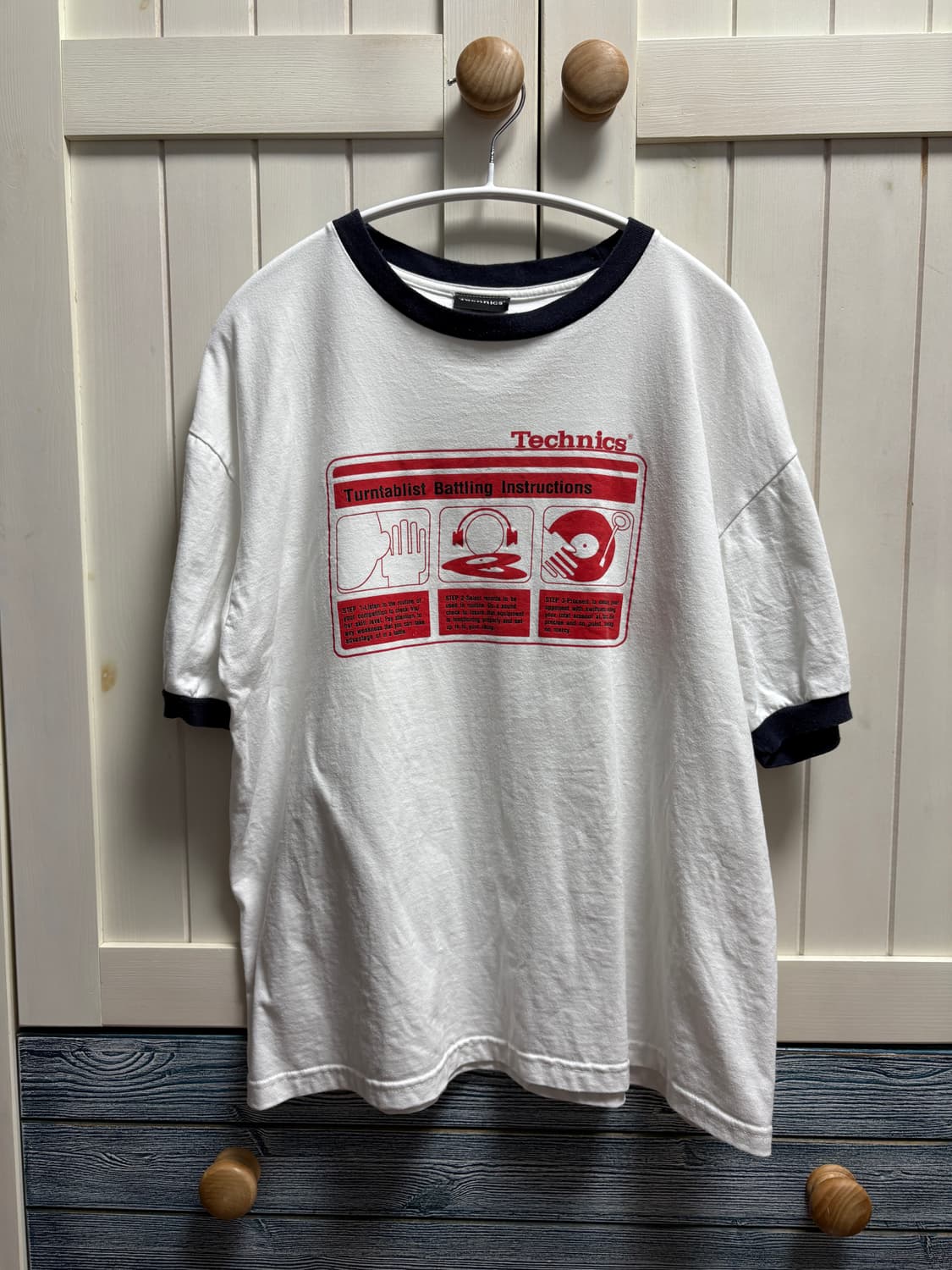 90s technics 빈티지 티셔츠 L 상품이미지1