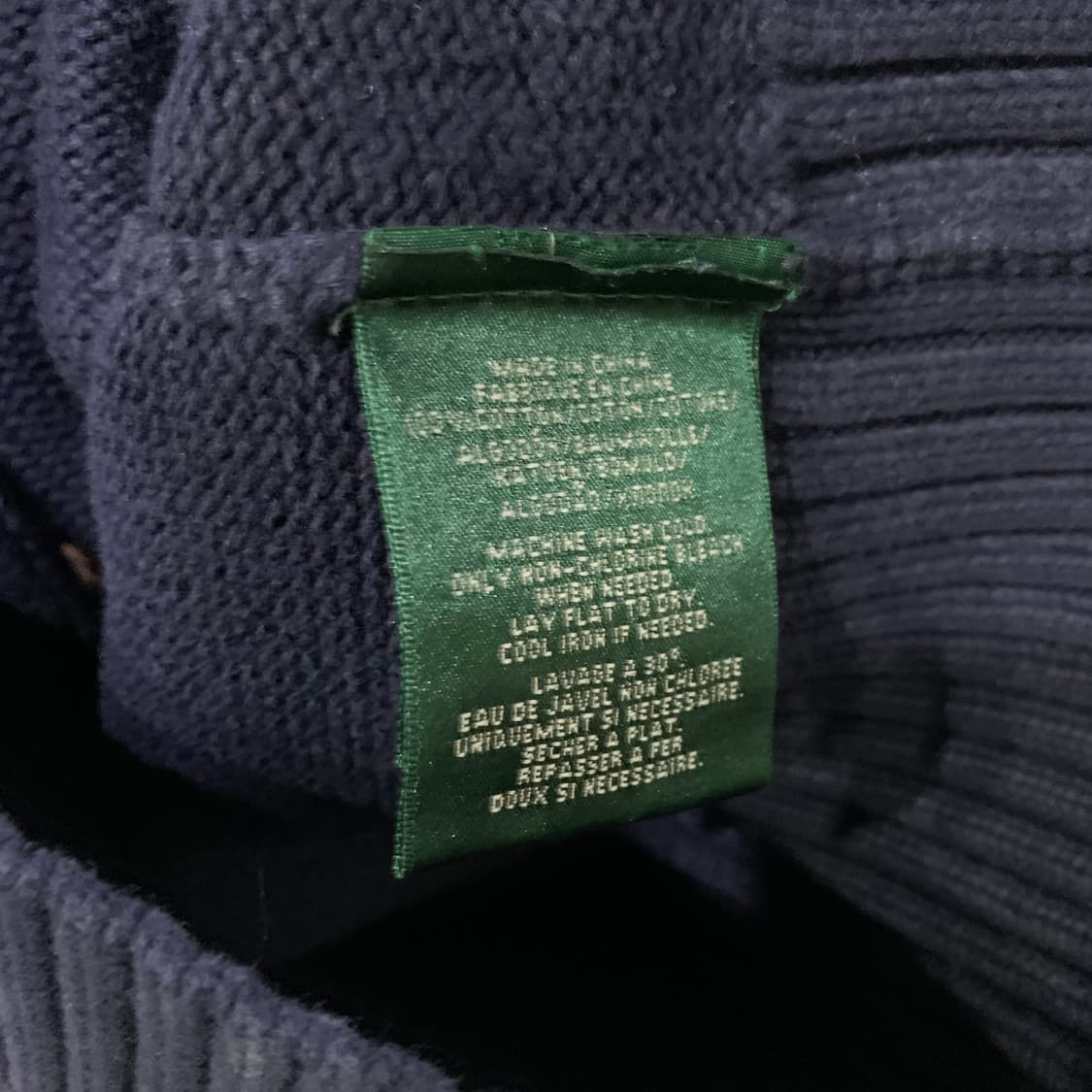 폴로 울 니트 상품이미지4