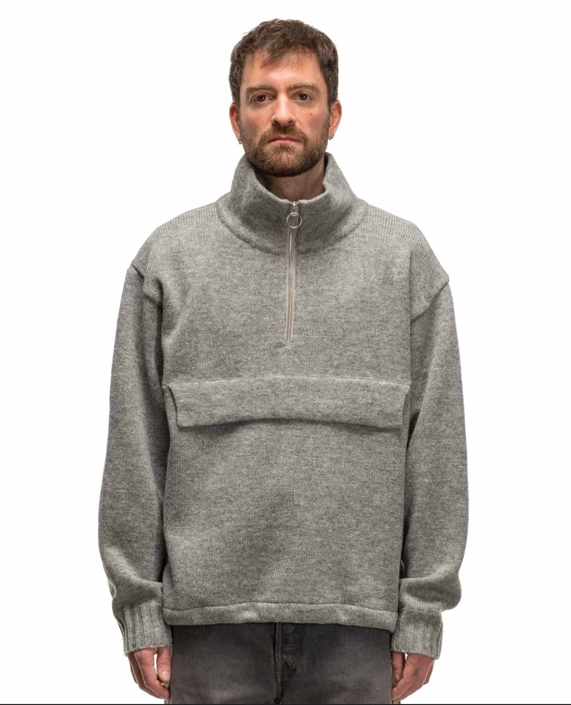 Kapital 캐피탈 울 하프집 아노락 상품이미지4