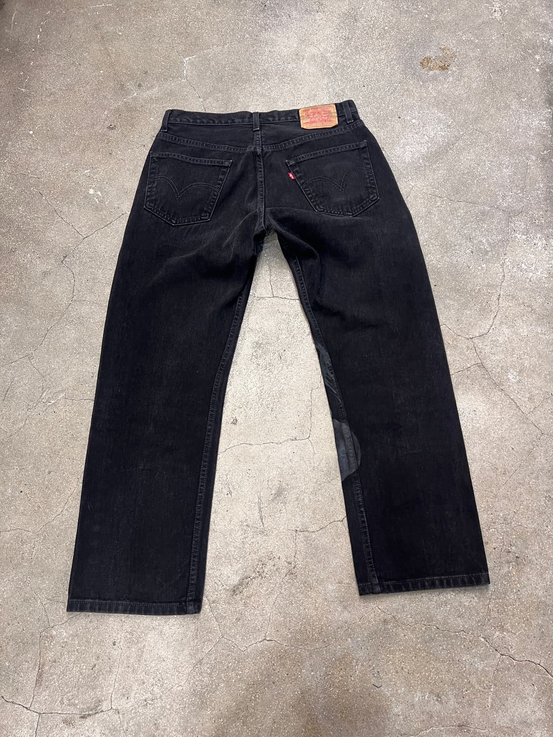 00‘s 리바이스505 캐나다 커스텀 블랙진  상품이미지5