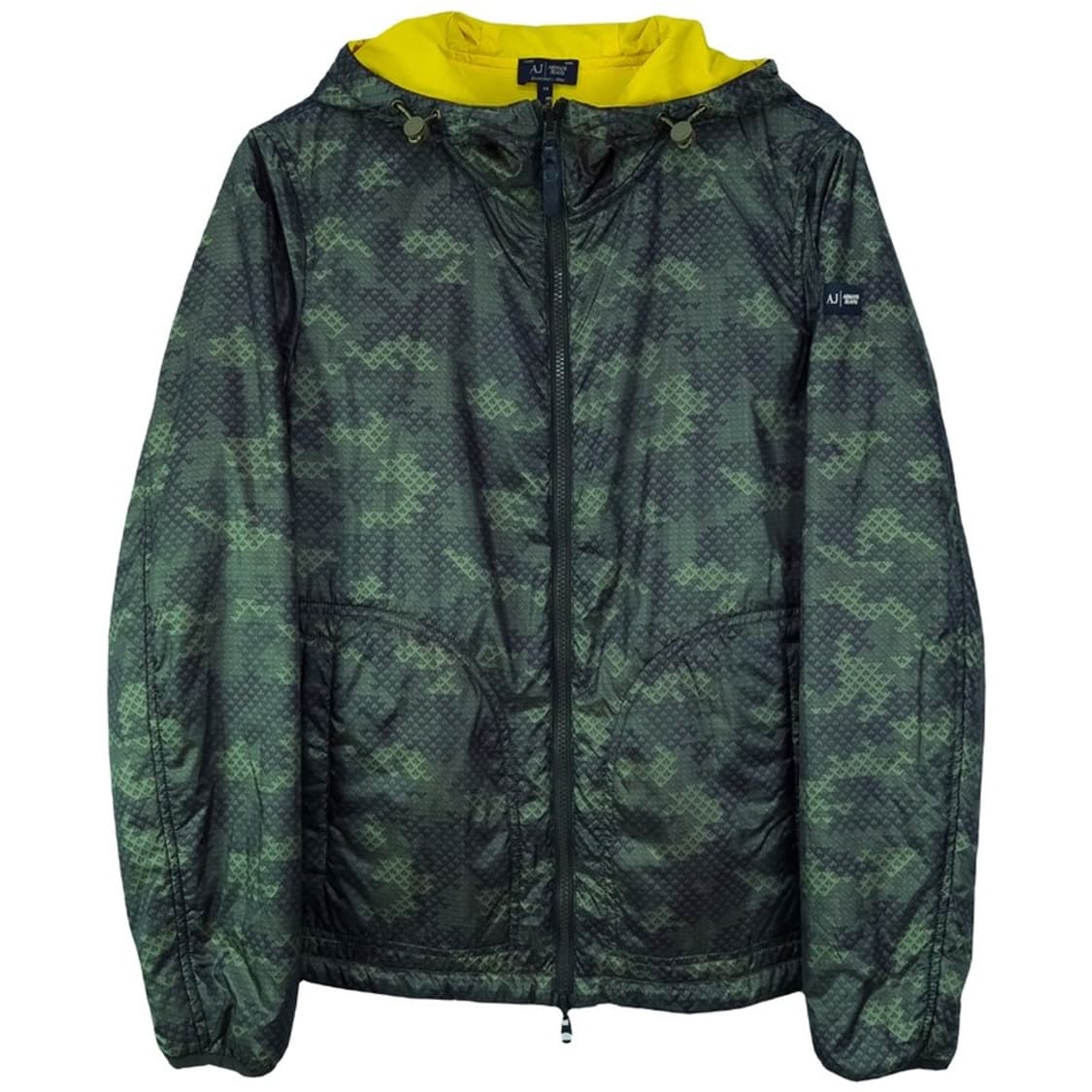 [아르마니 ]리버시블 양면 카모 패턴 후드 경량 패딩 자켓 P01305 상품이미지2