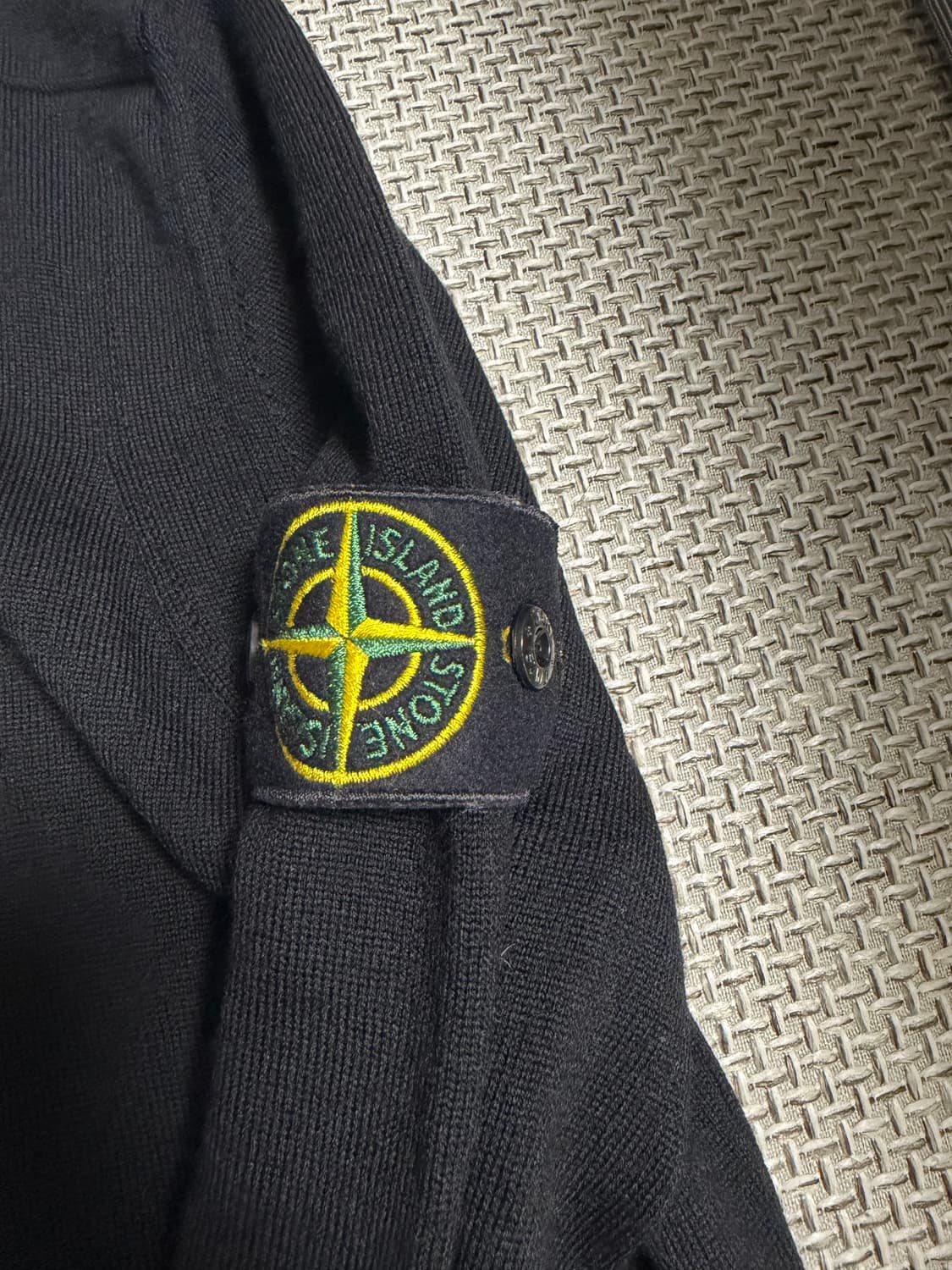 새상품 스톤아일랜드 울니트 블랙 M 상품이미지2