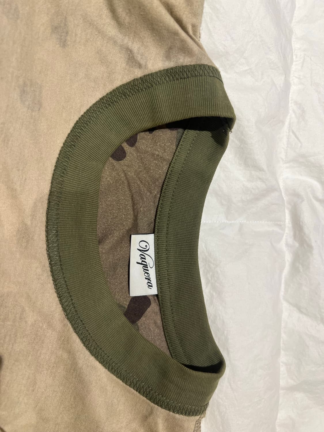 Vaquera 카모 티셔츠 상품이미지4