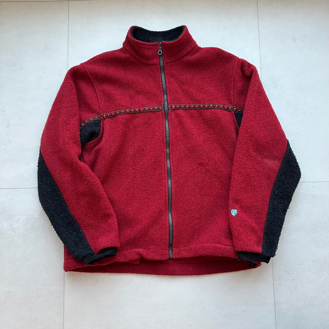 Alf알프 리리집업 아플리케 플리스자켓 상품이미지1