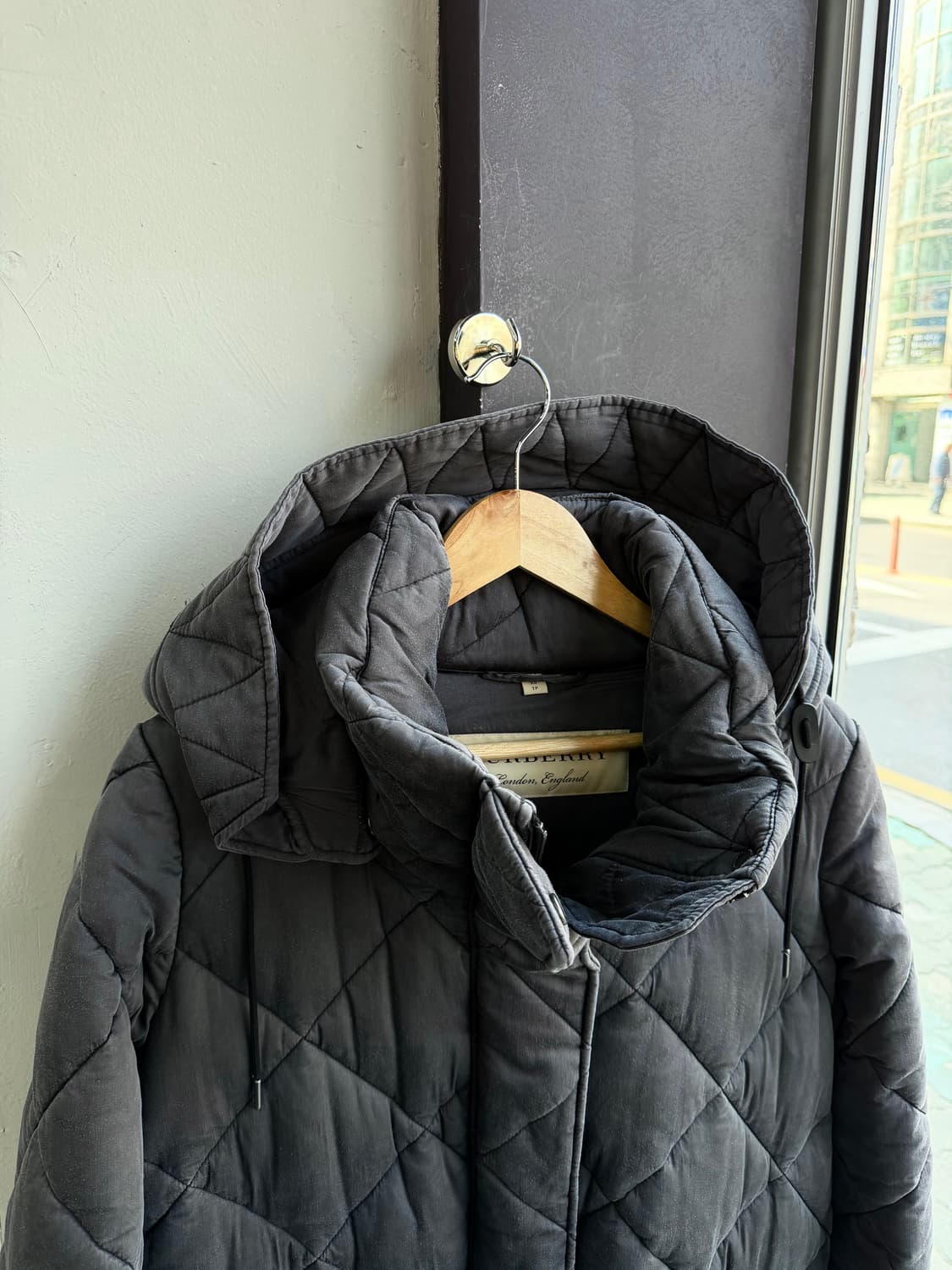 XS/ 버버리 신형 브레이크 오버 쉘 다운 패딩 상품이미지3