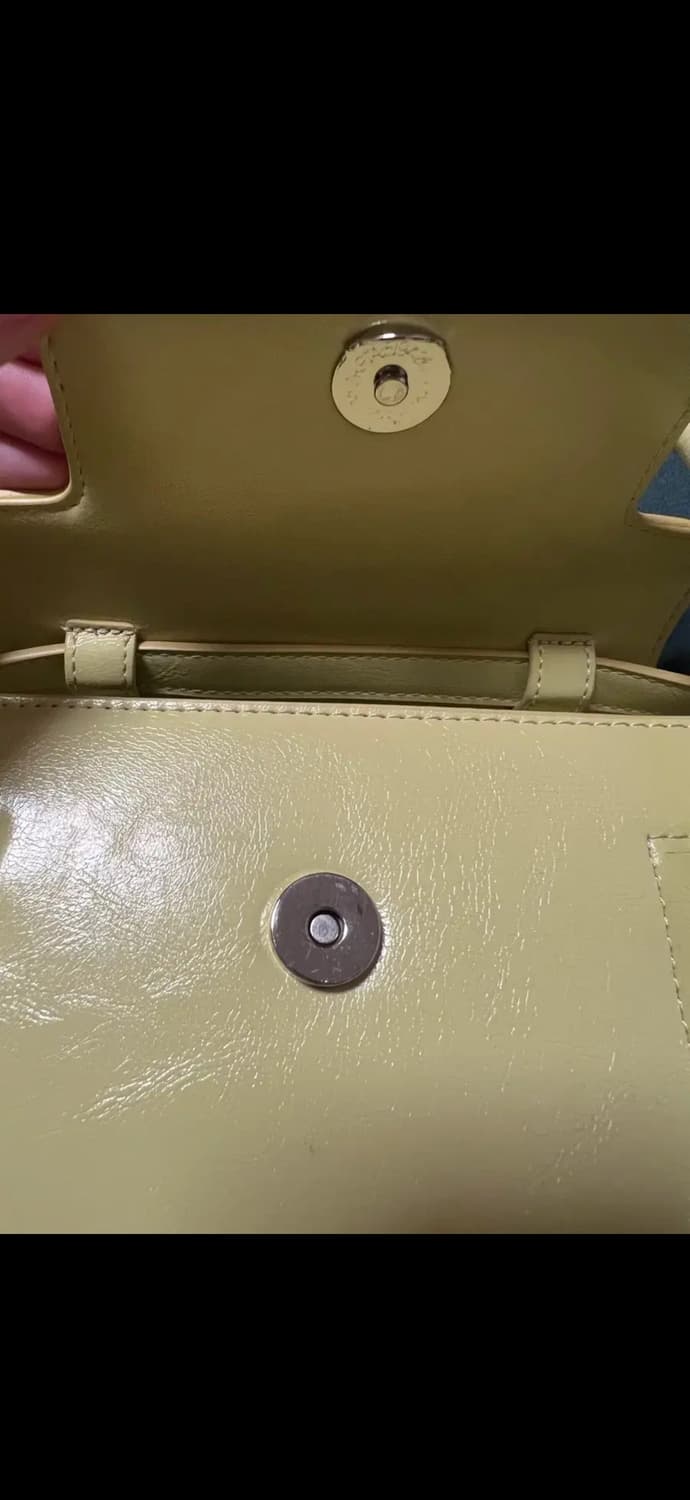 파인드카푸어 마티백 18 크릴클드 라임색 상품이미지3