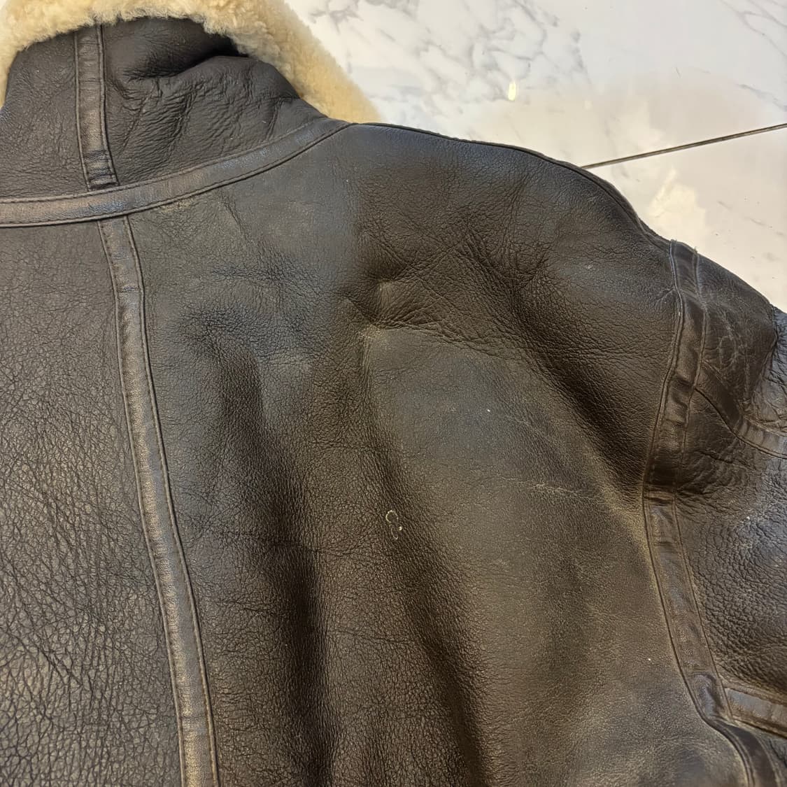 B-3 양가죽 무스탕 자켓  상품이미지8