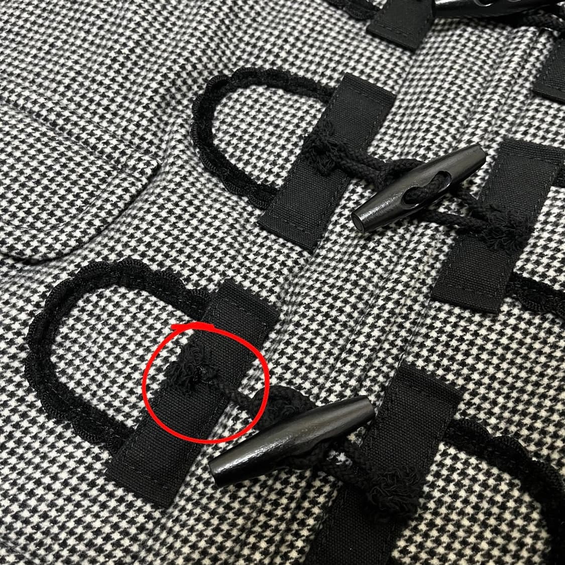 [M] 10aw 트리콧 꼼데가르송 더플코트  상품이미지8