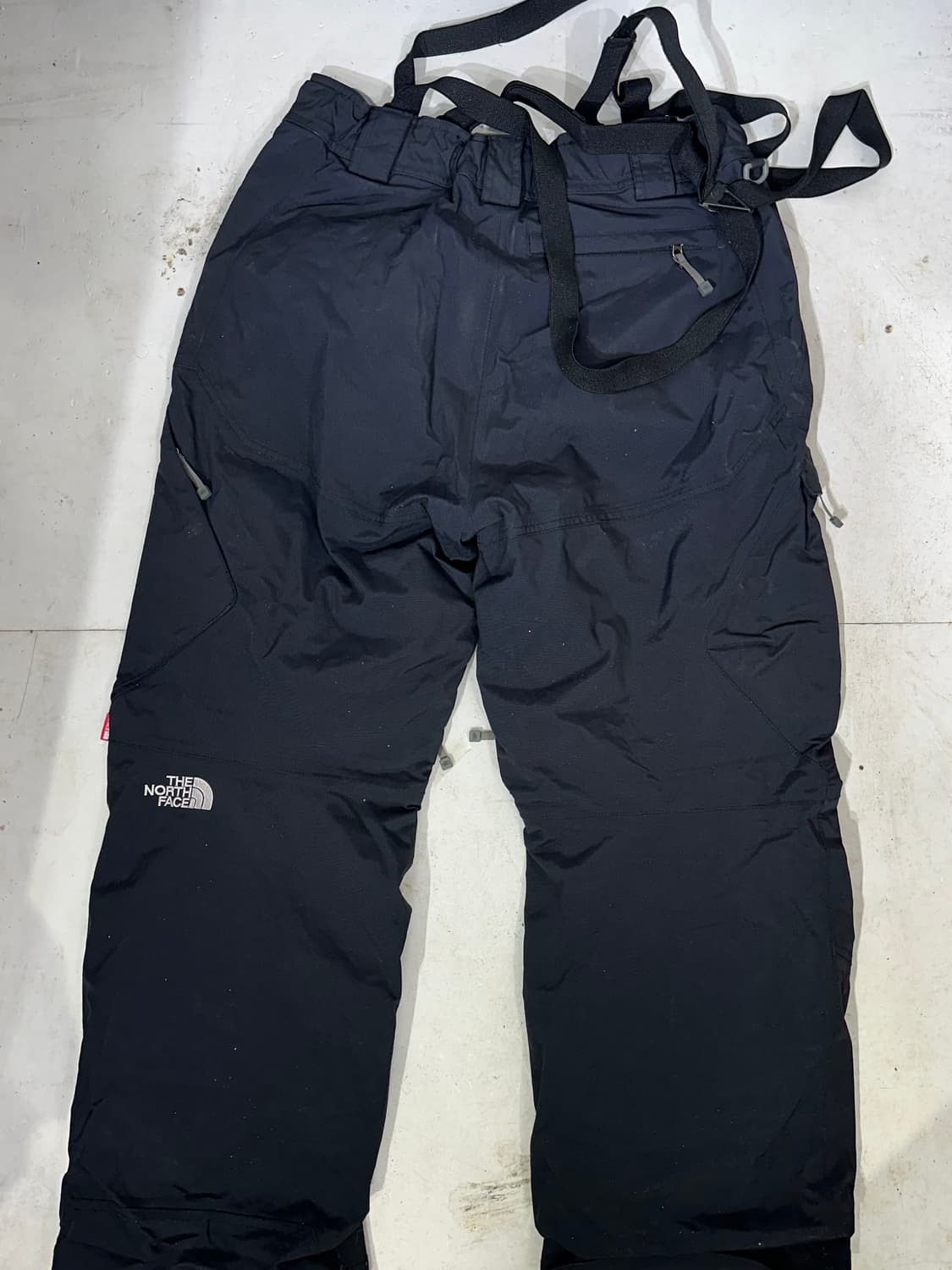 노스페이스 블랙 하이벤트 오버롤 와이드 트랙 팬츠 스키 팬츠 멜빵 바지 상품이미지5