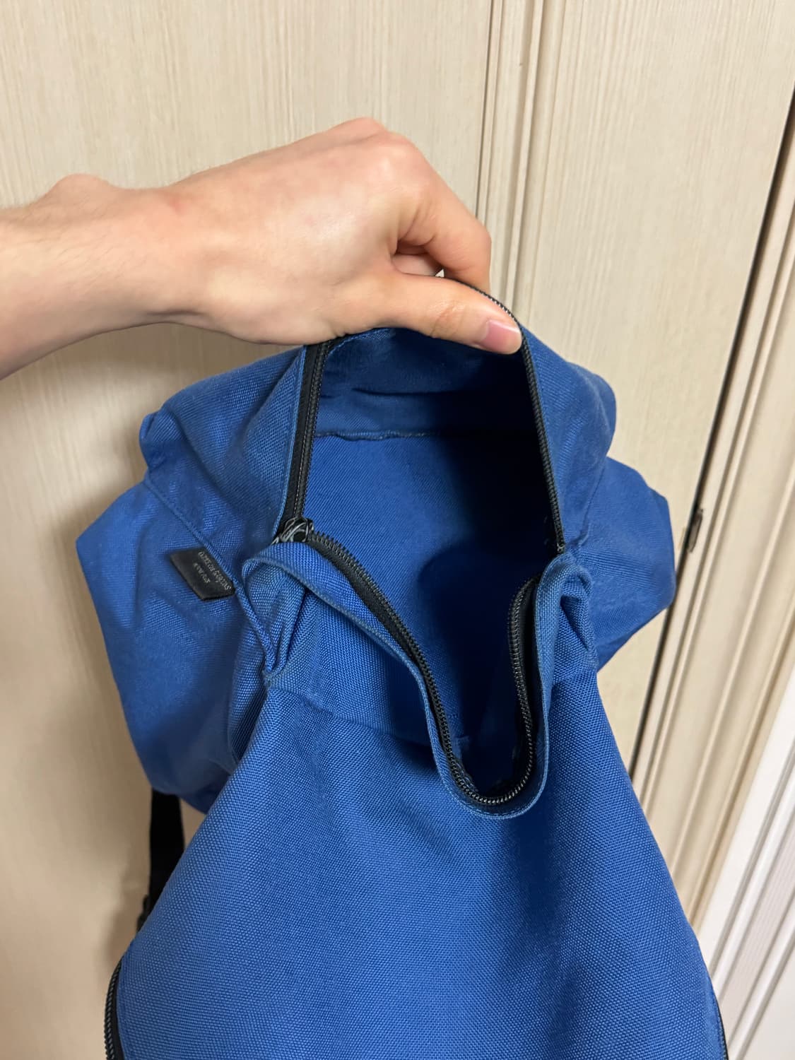 M 꼼데가르송 옴므 플러스 백팩 블루 상품이미지6