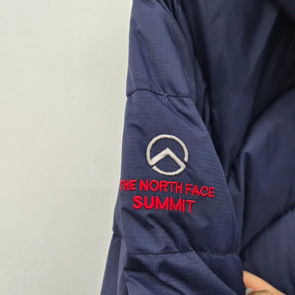 노스페이스 네이비 후드 패딩 자켓 남성 M 상품이미지8