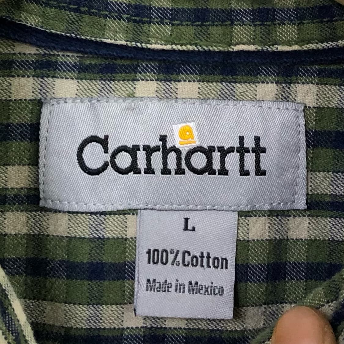 XL 칼하트 체크 셔츠 상품이미지3