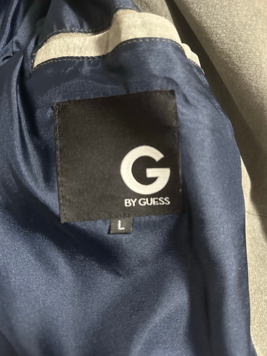 G BY GUESS 스웨이드 라이더 자켓 L 상품이미지4