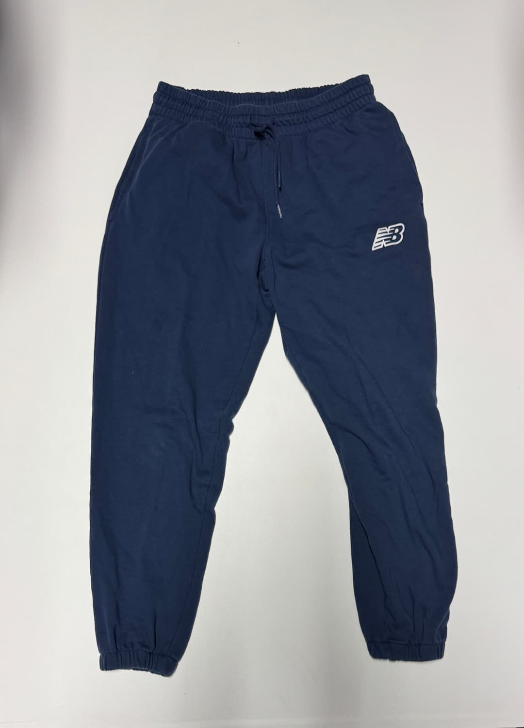 뉴발란스 23년도 트레이닝 밴딩 조거팬츠 M 네이비 30.7인치 상품이미지1