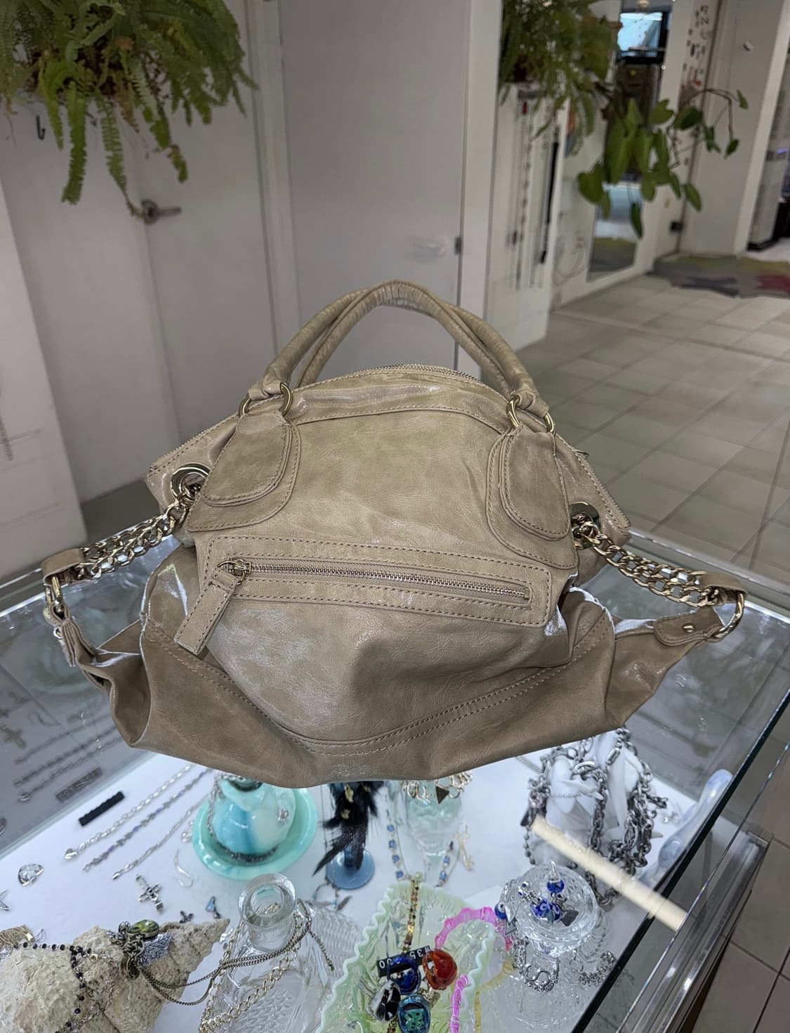 Guess 게스 빈티지 레더 백 상품이미지5