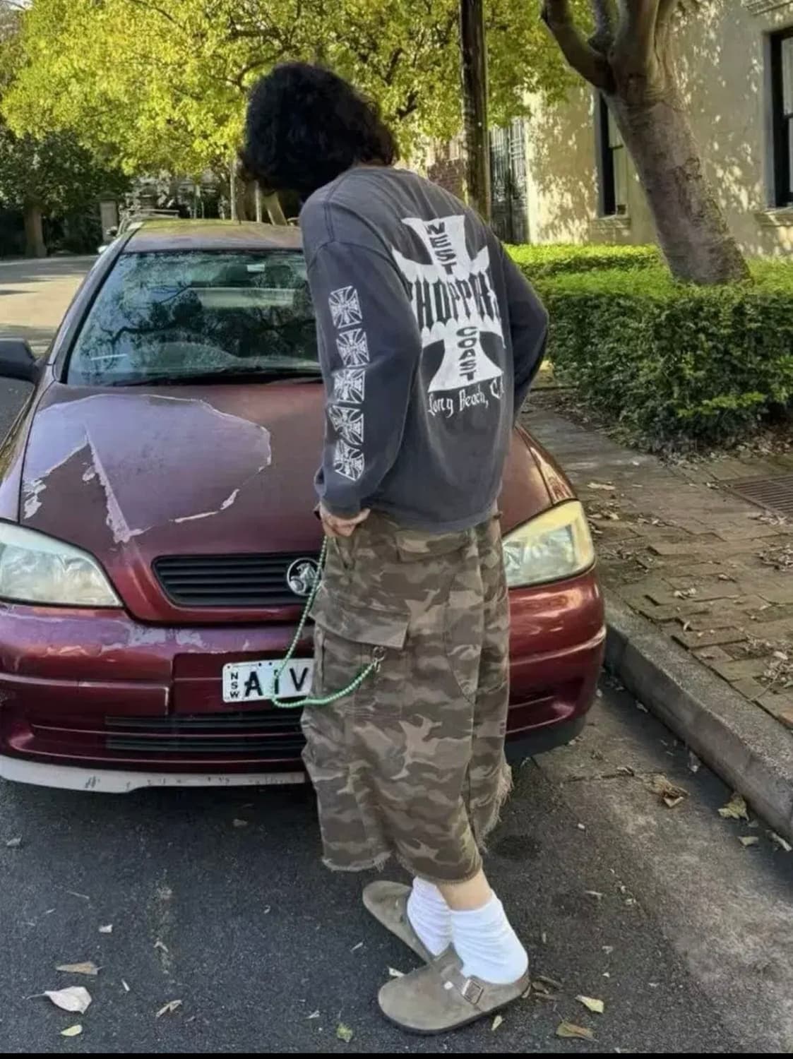 웨스트 코스트 차퍼 90s OG 아이언 크로스 롱 슬리브 상품이미지9