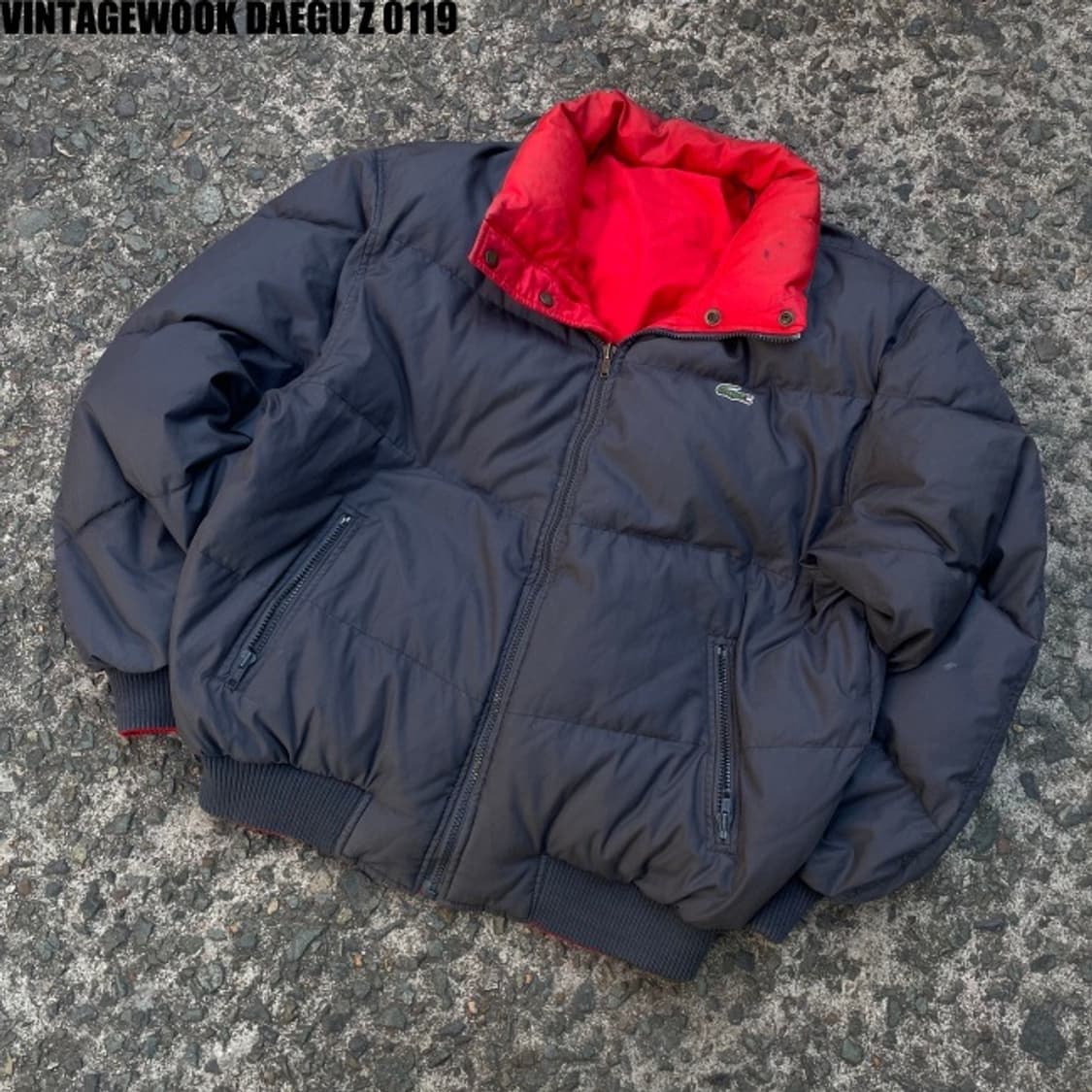 라코스테 리버시블 패딩 105 110 XL XXL  상품이미지2