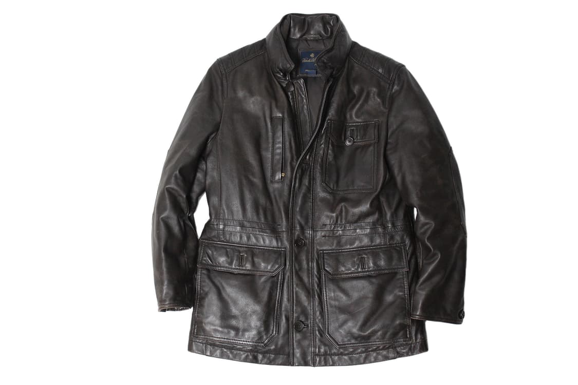 Brooks Brothers 브룩스브라더스 램스킨 레더 카코트 상품이미지1