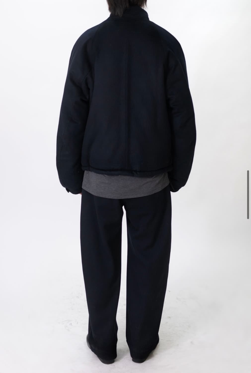 [2] 폴리테루 울 푸퍼 자켓 다크 네이비 상품이미지5