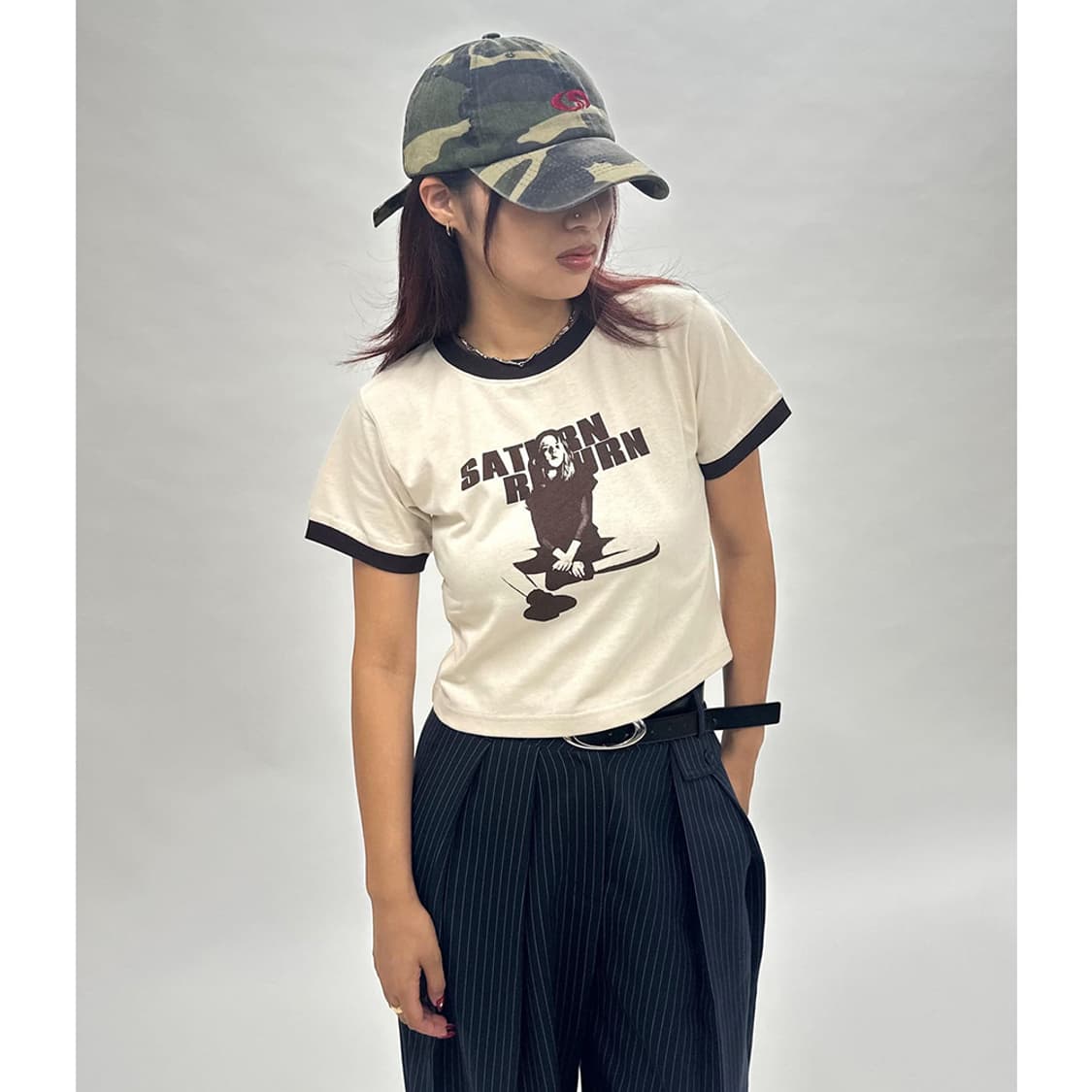 WHO'S WHO gallery Ringer Tee 상품이미지6