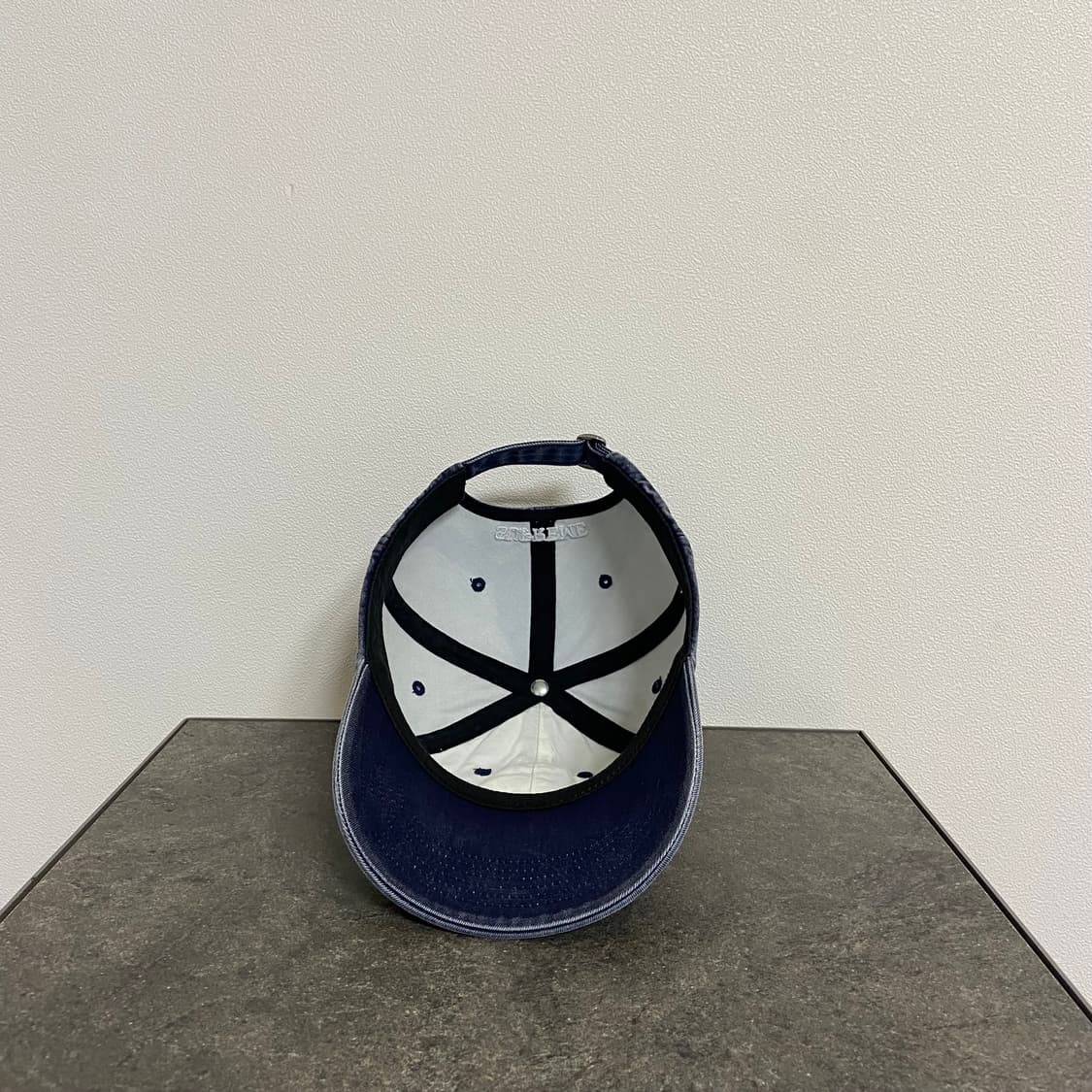 (OS) 슈프림 S로고 볼캡 모자 23FW 피그먼트 네이비 상품이미지5