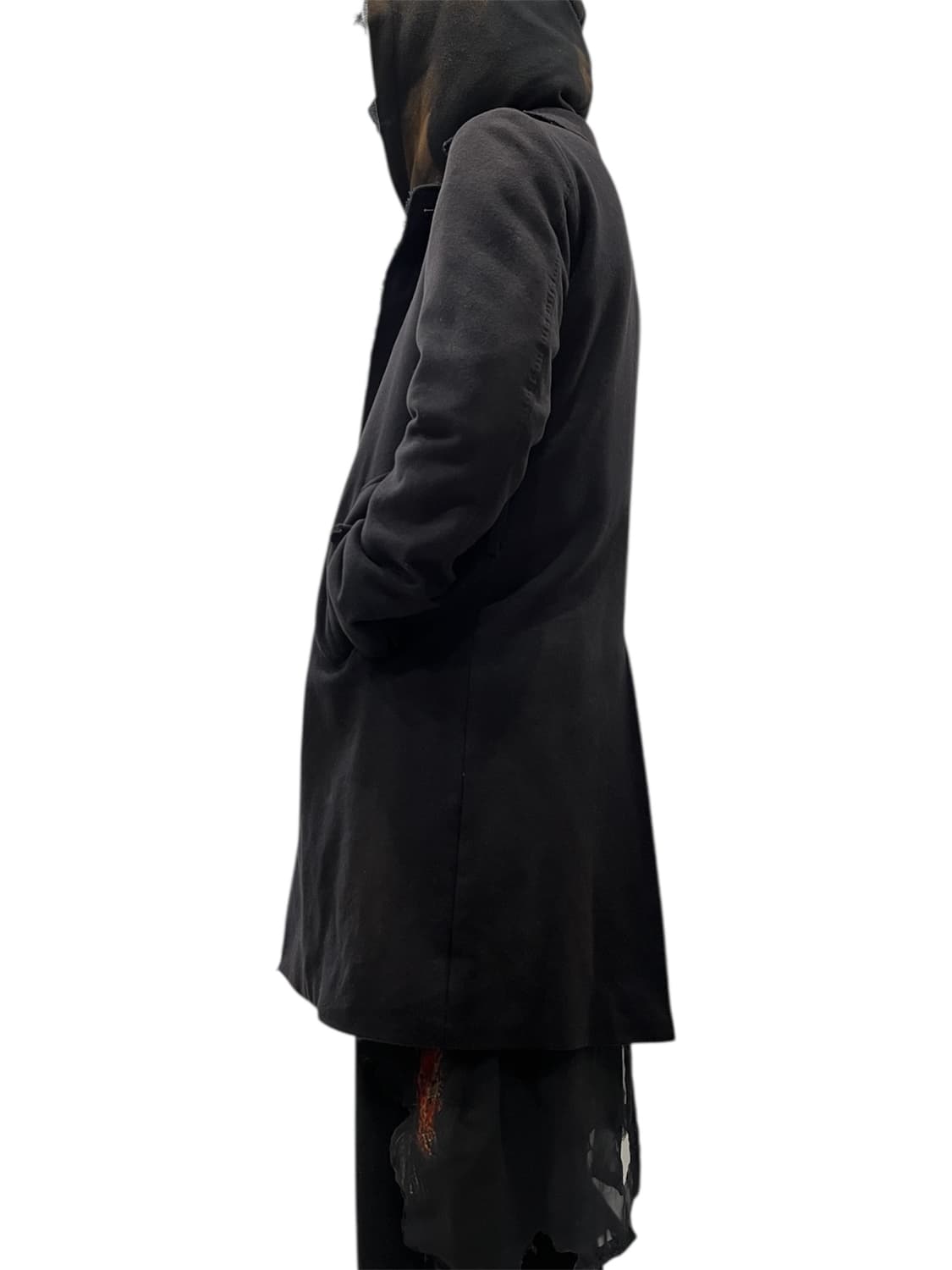 [48] 빈티지 아카이브 에디피스 히든 버튼 선블리치 컷아웃 맥코트 상품이미지7