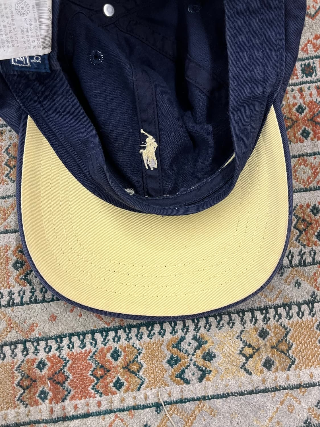 폴로 랄프로렌 볼캡 모자 네이비 #csz2868 상품이미지5