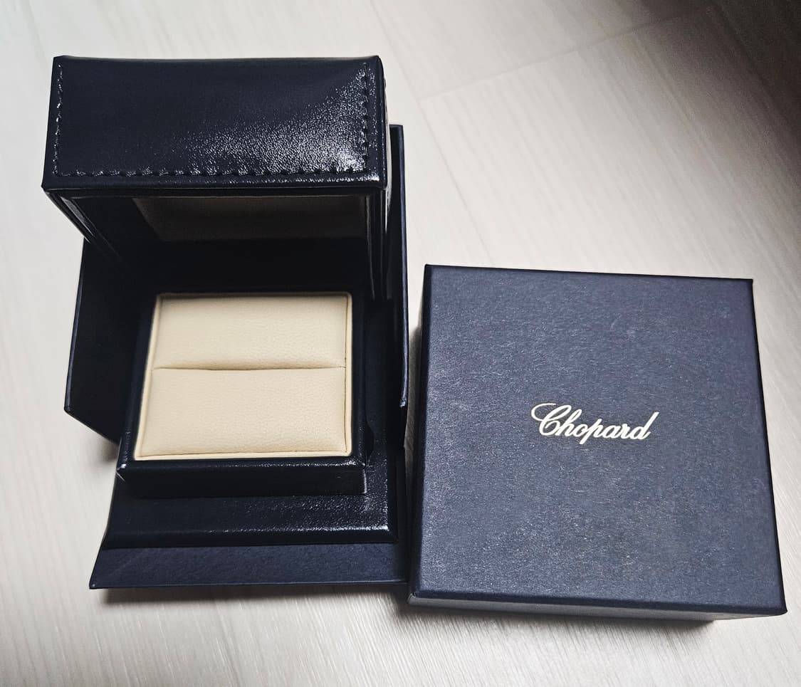 정품 쇼파드 반지 박스 쇼파드 웨딩반지 웨딩링 케이스 상품이미지1