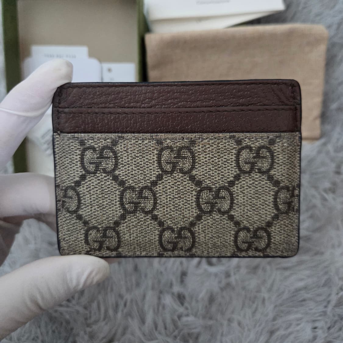 [정품] 구찌 오피디아 GG 카드지갑 풀구성 상품이미지2