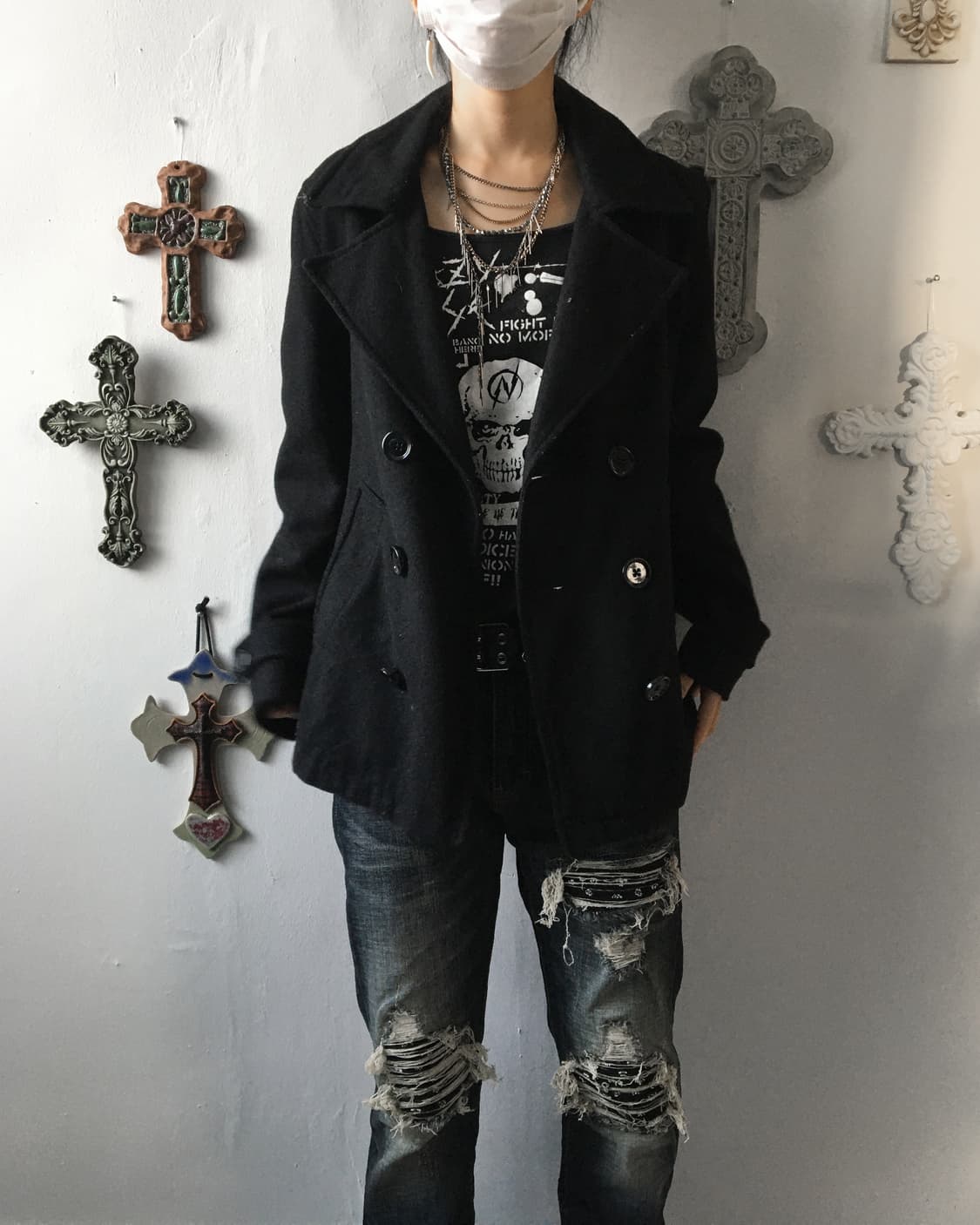 Double button coat 상품이미지1