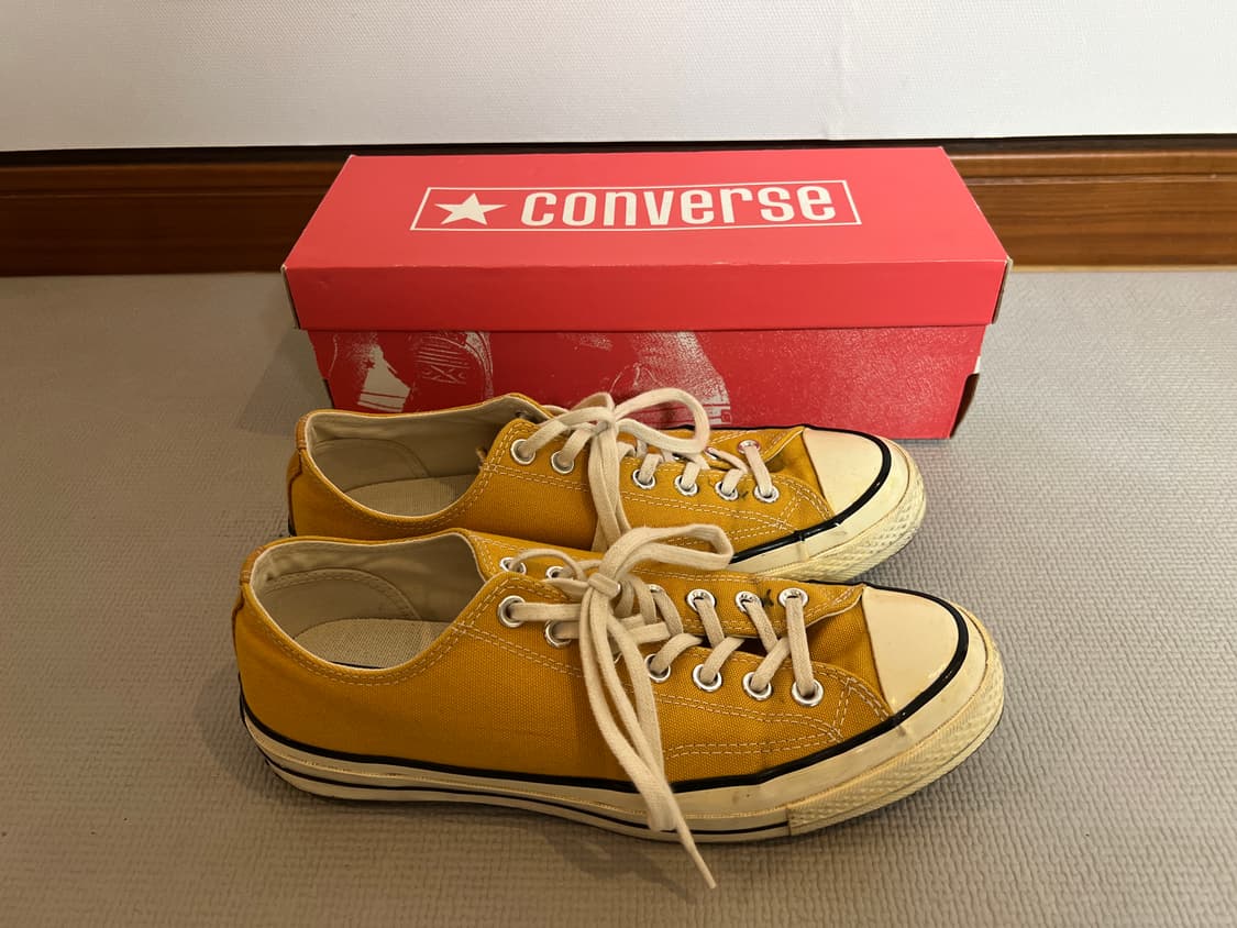 무료배송 - 컨버스 척테일러 1970s 캔버스 로우(선플라워) 270 상품이미지4